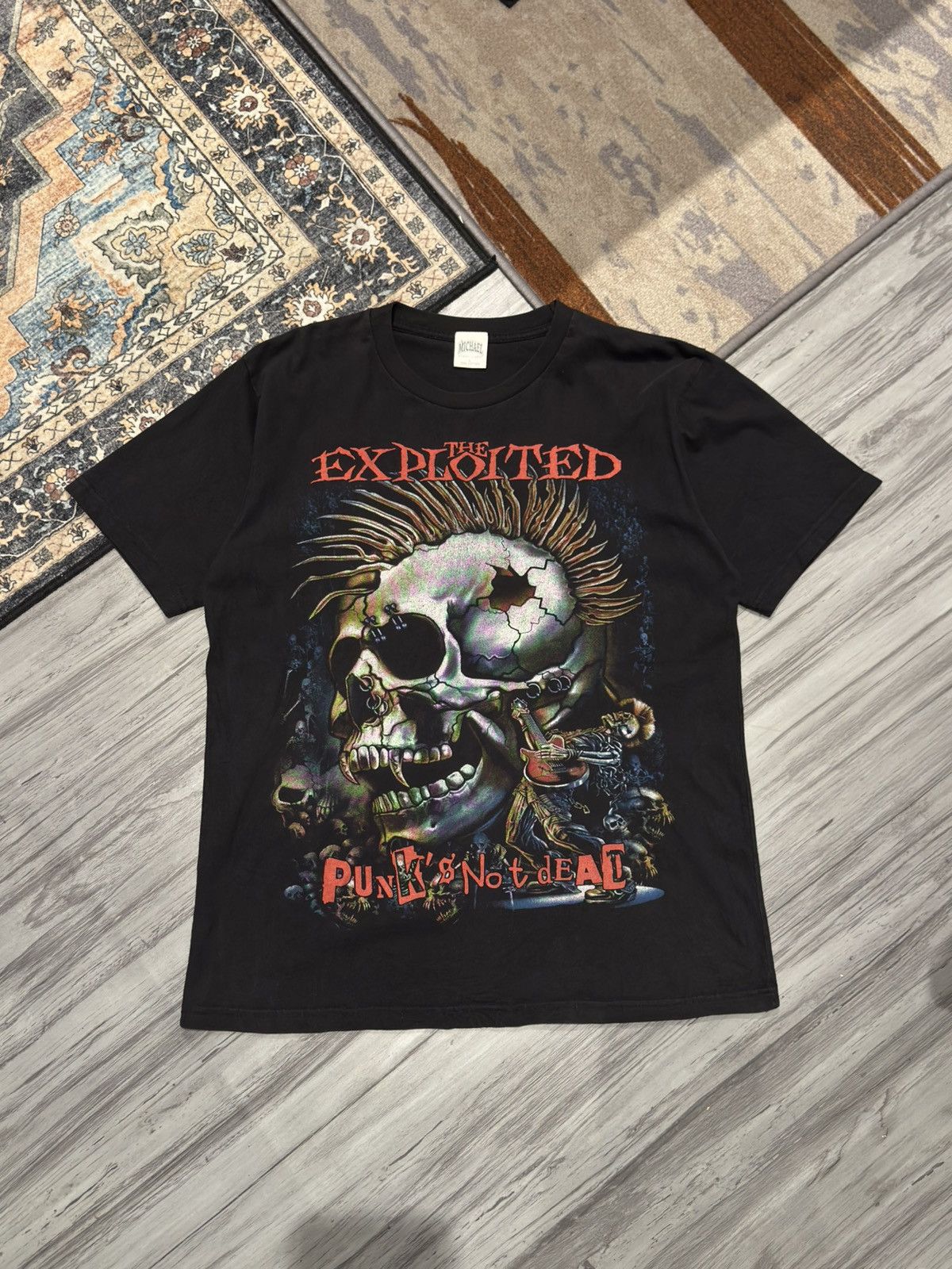 Band Tees 90s Exploited Band Tshirt Size US L / EU 52-54 / 3 - 1 Thumbnail