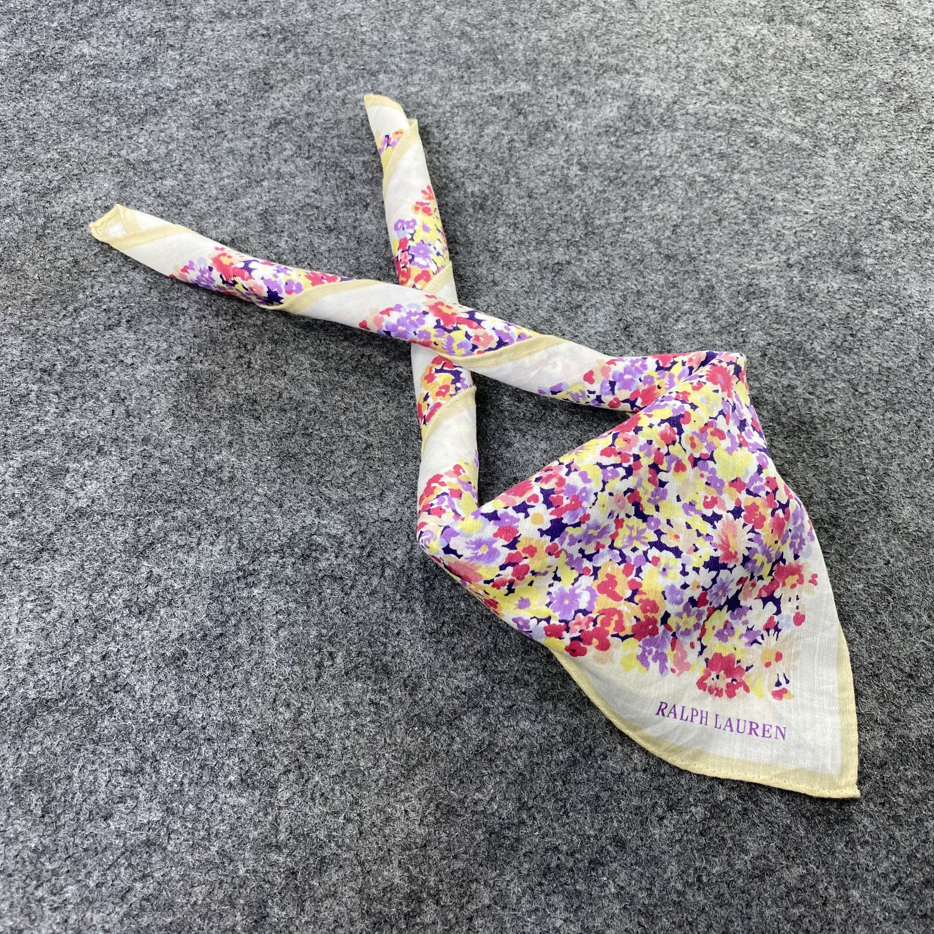 Ralph Lauren Ralph Lauren Handkerchief Neckerchief Bandana-B1689 Size ONE SIZE - 1 Thumbnail
