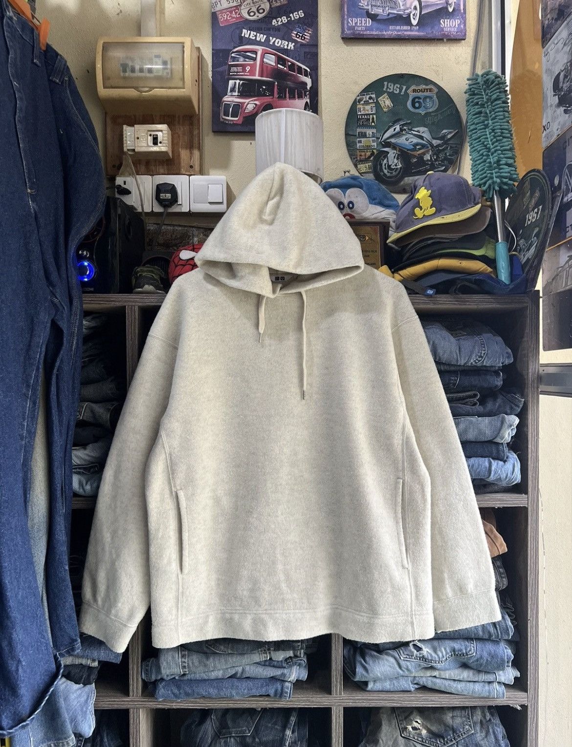 Lemaire × Uniqlo 🔥Uniqlo U Lemaire Mohair Pullover Hoodie Size US L / EU 52-54 / 3 - 2 Thumbnail
