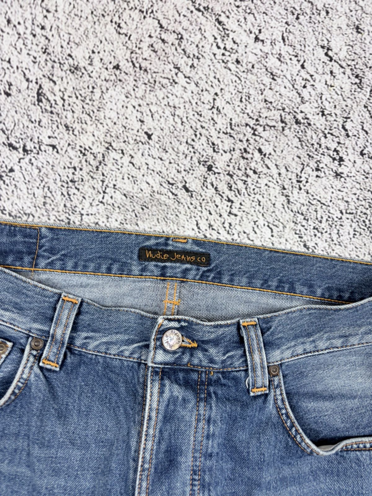 Nudie Jeans Nudie Jeans Co Custom Cut Off Denim Shorts Jorts W33 Size US 33 - 5 Thumbnail