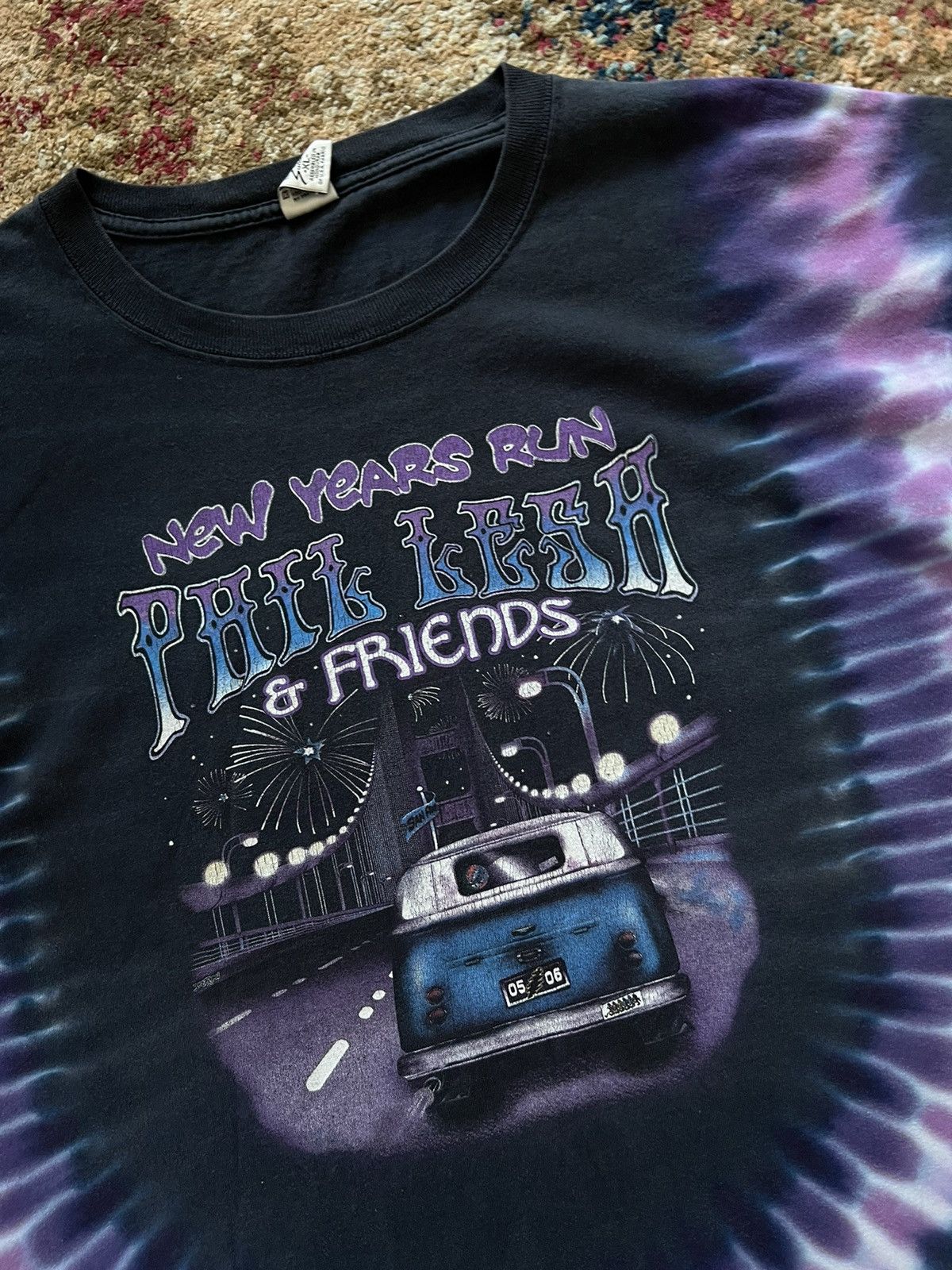Band Tees × Grateful Dead × Vintage 🎴 90’s PHIL LESH AND FRIENDS NEW YEARS RUN Y2K OVERSIZE TEE Size US XL / EU 56 / 4 - 3 Thumbnail