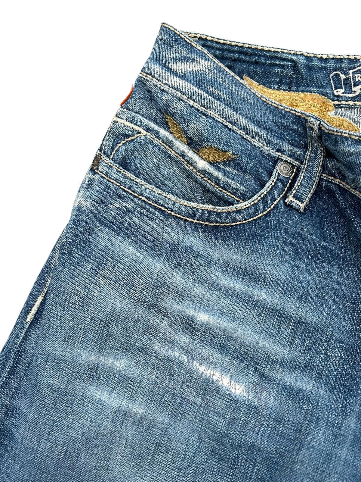 Robins Jeans ROBINS JEANS DISTRESSED DENIM JEANS Size US 31 - 11 Thumbnail