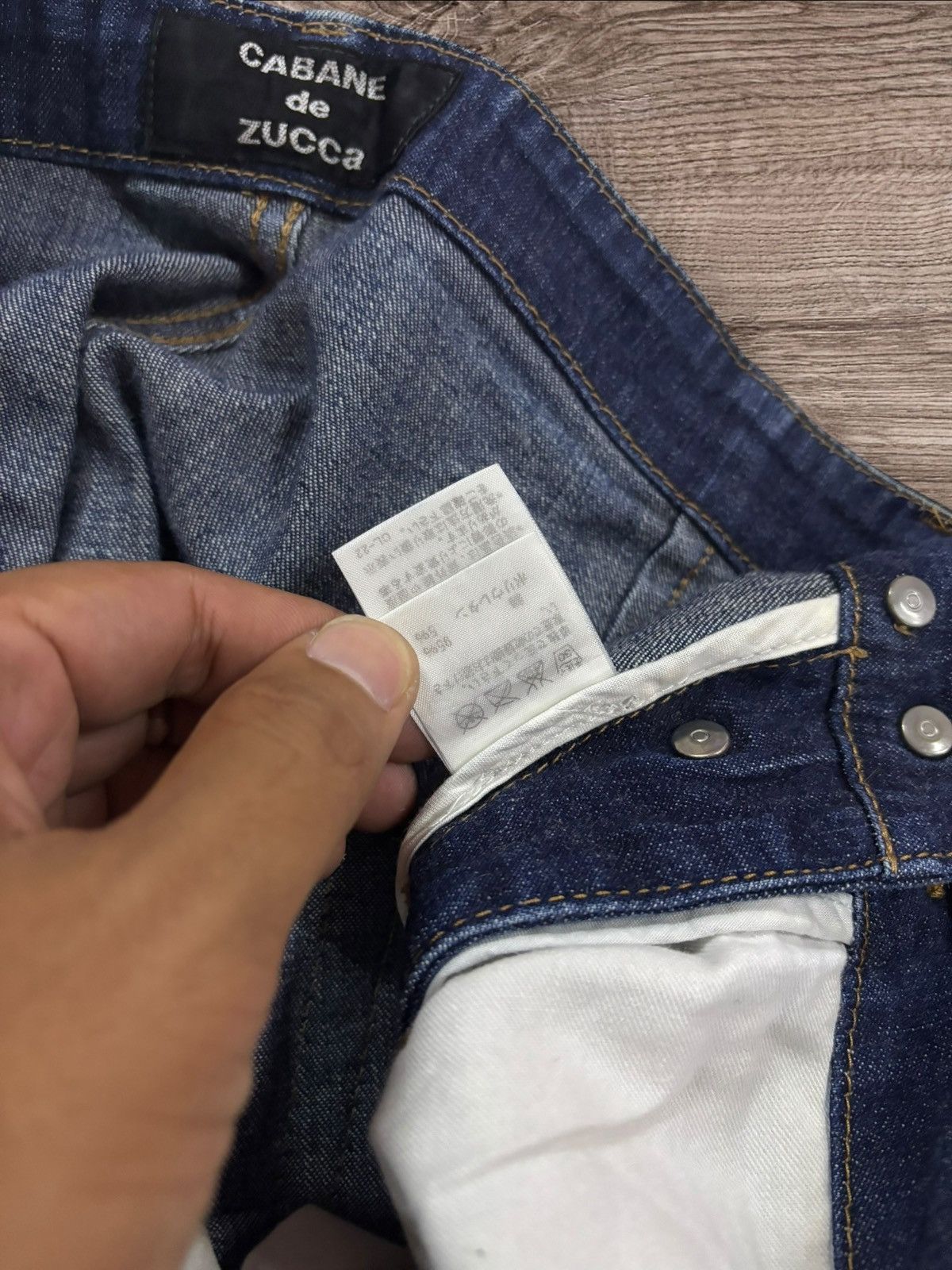 Issey Miyake Vtg Cabane de Zucca by Issey Miyake Jeans Size US 32 / EU 48 - 8 Thumbnail