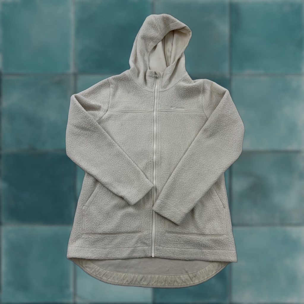 Vintage Columbia Jacket Women’s Small Ivory Cream Hooded Full Zip Fleece Medium Highlights: Basic, Winter, Fall, Spring, Zip, Regular Fit Size S / US 4 / IT 40 - 1 Thumbnail
