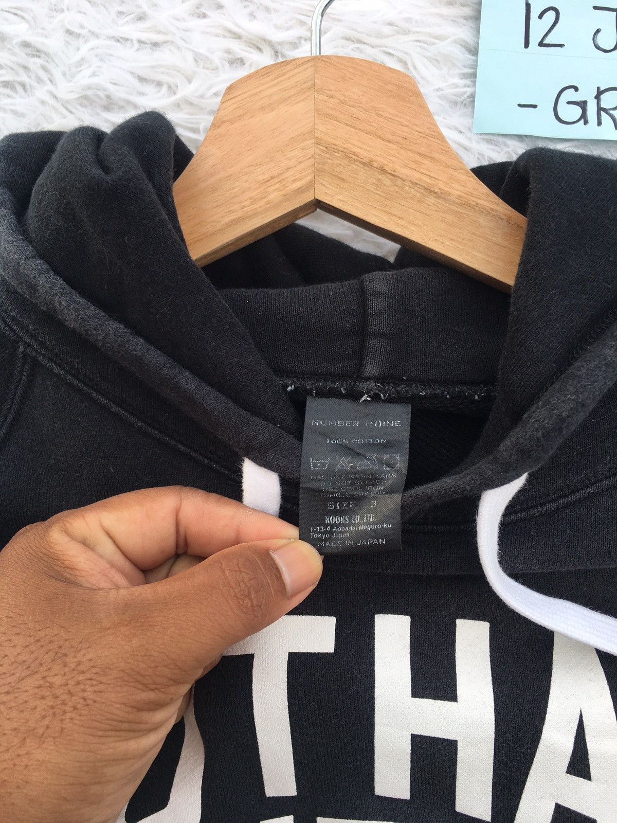 Number (N)ine Rare Number Nine Takahiromiyashita Gotham City Hoodie Size US L / EU 52-54 / 3 - 8 Thumbnail