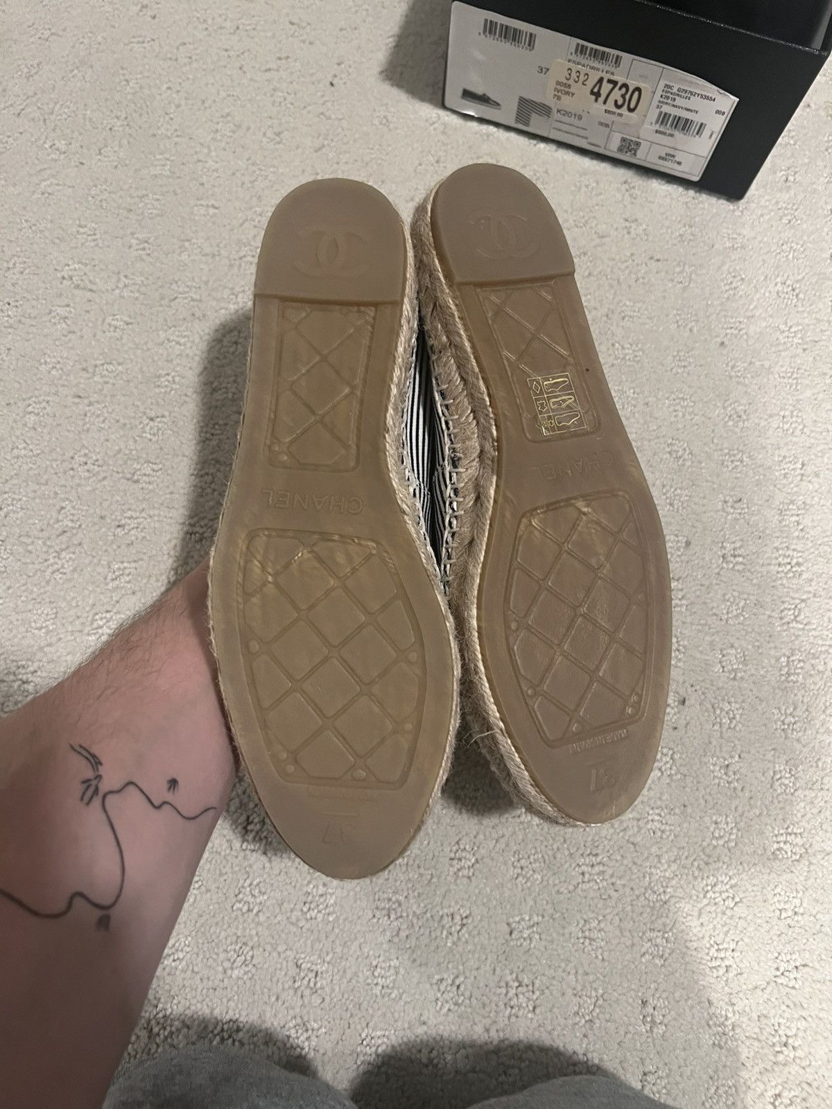 Chanel Chanel Espadrilles Size US 7 / IT 37 - 2 Thumbnail