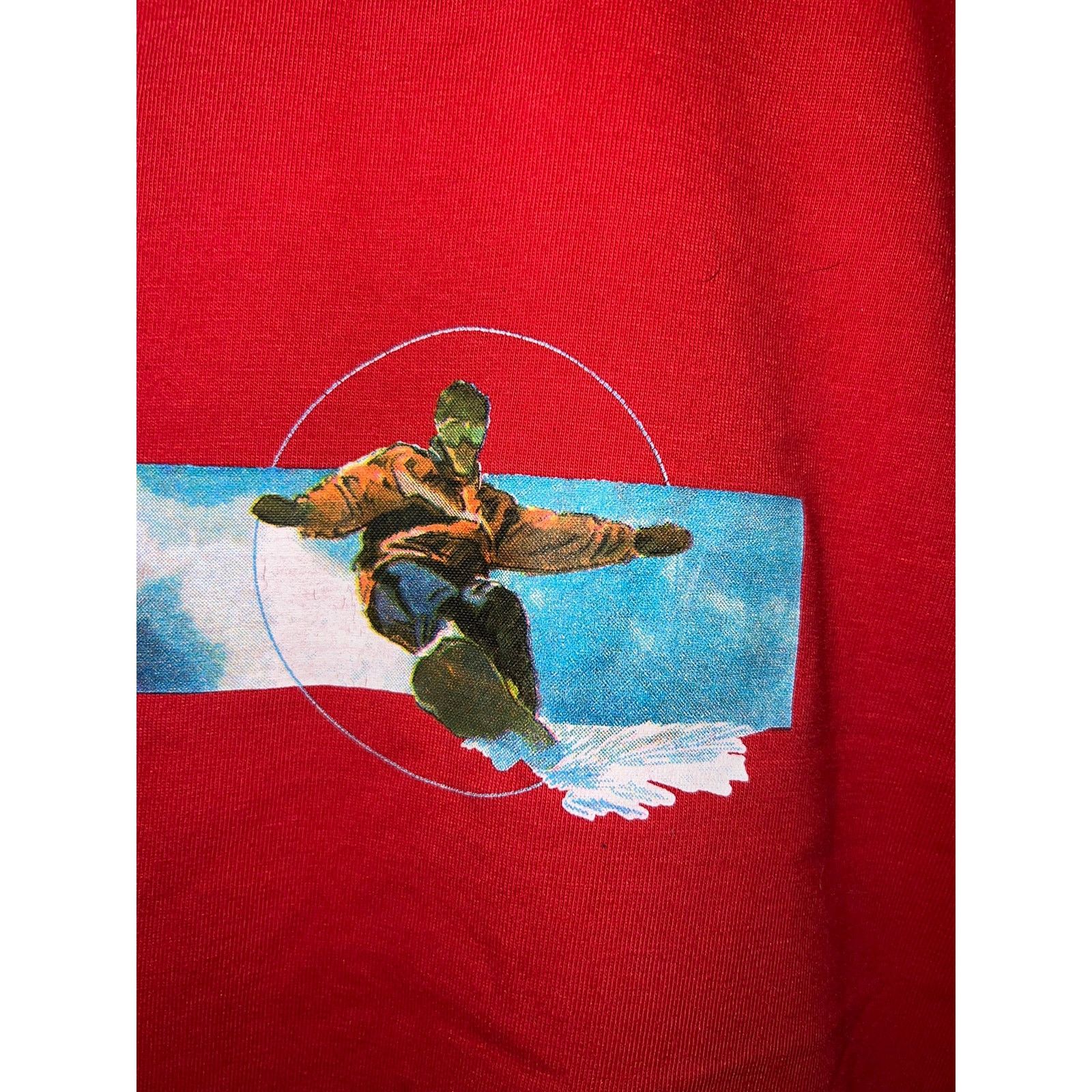 Vintage Vintage Snowboard Shirt Valle Nevado Chile Snowboarding Tee Size US M / EU 48-50 / 2 - 3 Thumbnail