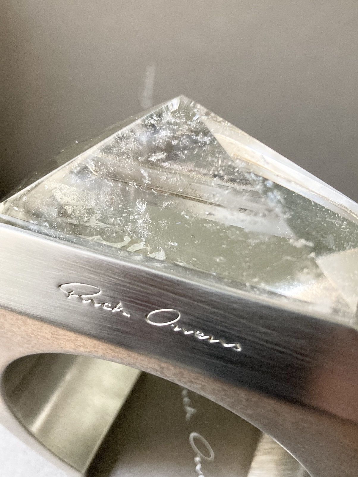 Rick Owens NEVER WORN/ Rick Owens Crystal Rock Pyramid Bracelet Size ONE SIZE - 4 Thumbnail