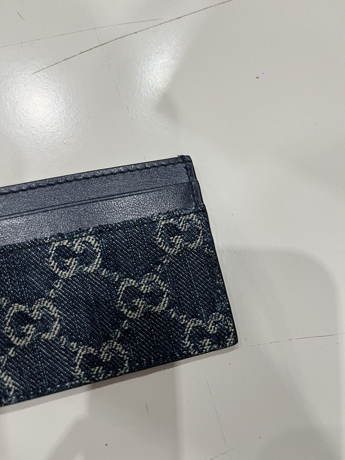 Gucci Gucci GG Supreme Denim Size ONE SIZE - 12 Thumbnail