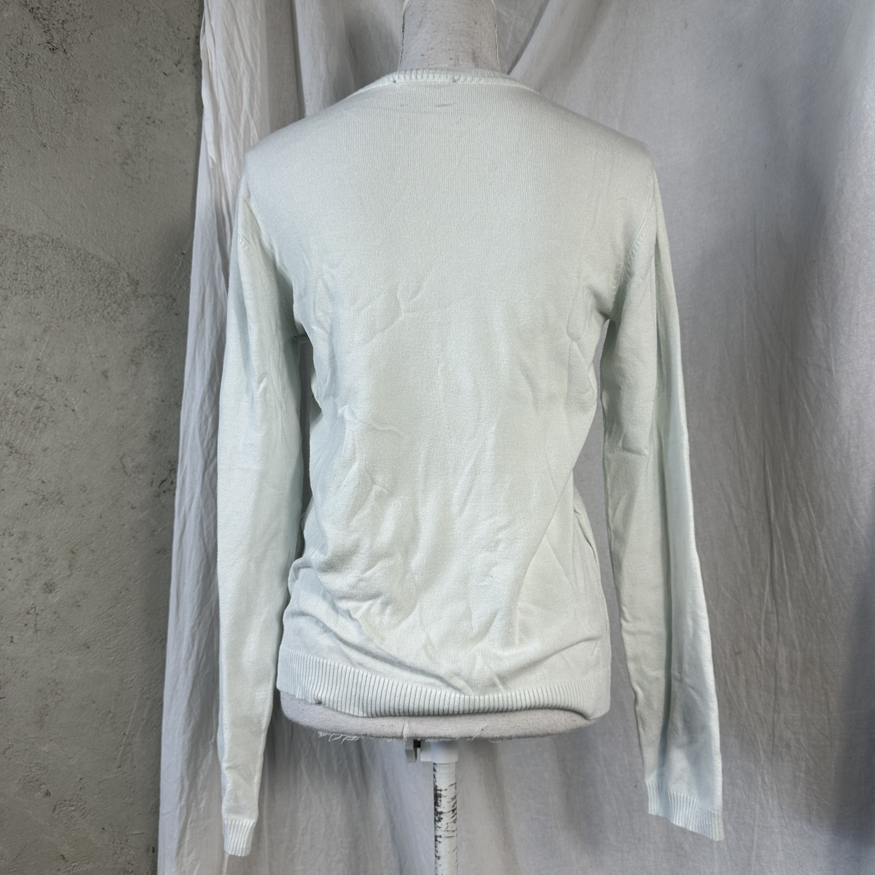 Versace × Vintage Vintage Casual Preppy Old Money Versace Jeans 00s Sweater Size M / US 6-8 / IT 42-44 - 2 Thumbnail