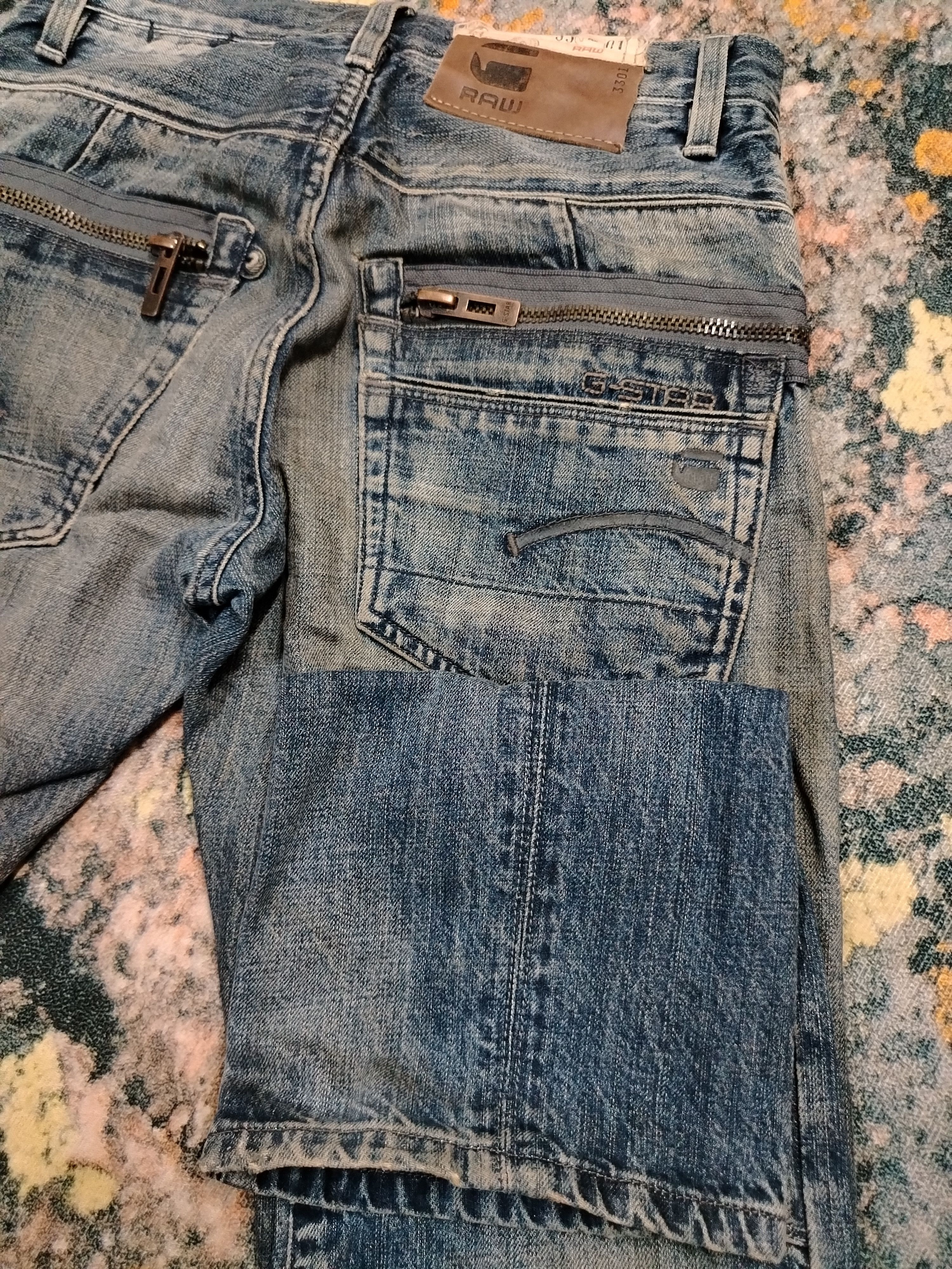 G-Star G star raw Distressed denim Size US 29 - 10 Thumbnail