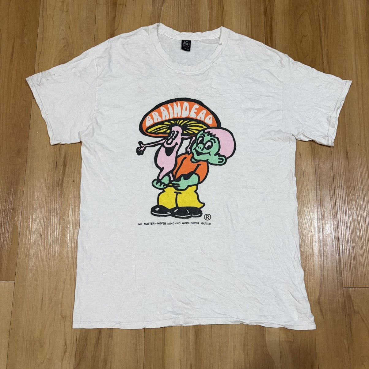 Brain Dead Brain dead nevermind t-shirt Size US M / EU 48-50 / 2 - 1 Thumbnail