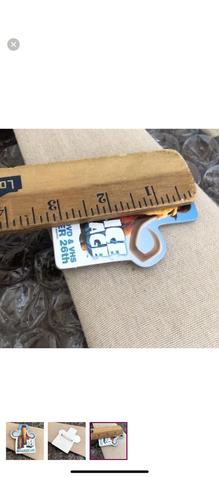 Vintage Vintage Ice Age Button Brooch Size ONE SIZE - 3 Thumbnail