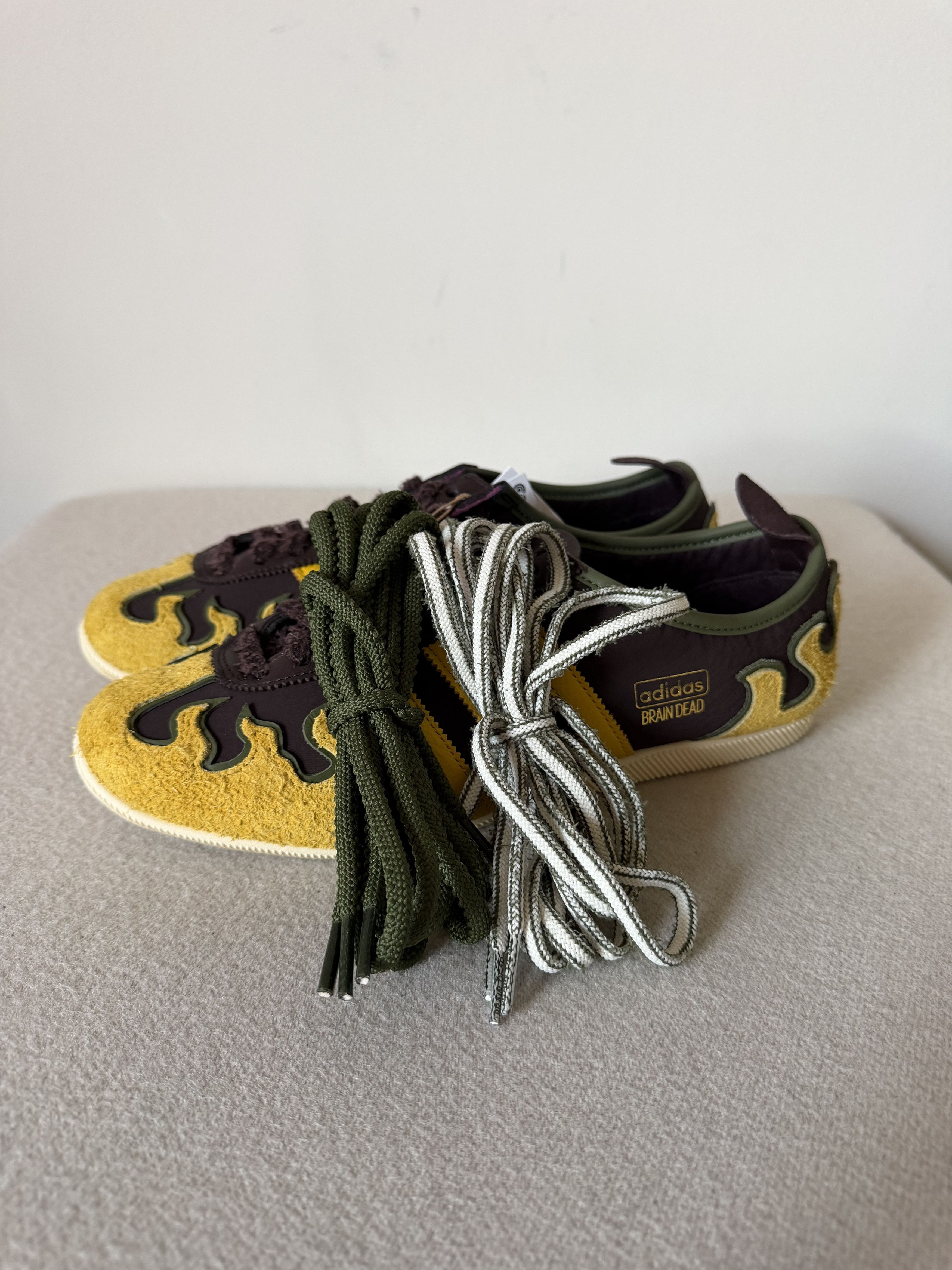 Adidas × Brain Dead Brain Dead Adidas Japan Lo in Yellow Brown Size US 11 / EU 44 - 7 Thumbnail