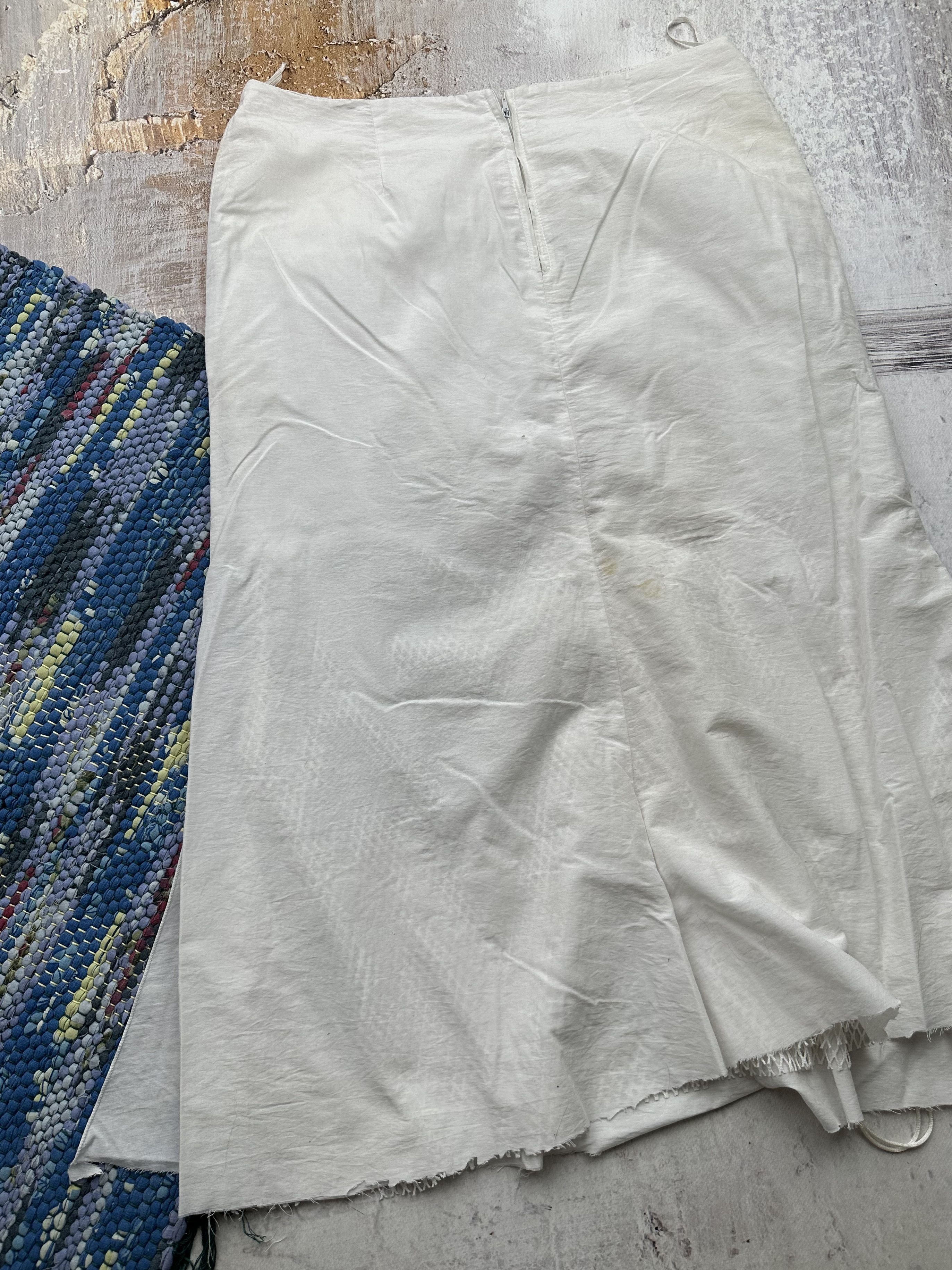 Vintage Vintage Amazing Flared Skirt With Bondage A560(271)D15 Size 30" / US 8 / IT 44 - 8 Thumbnail
