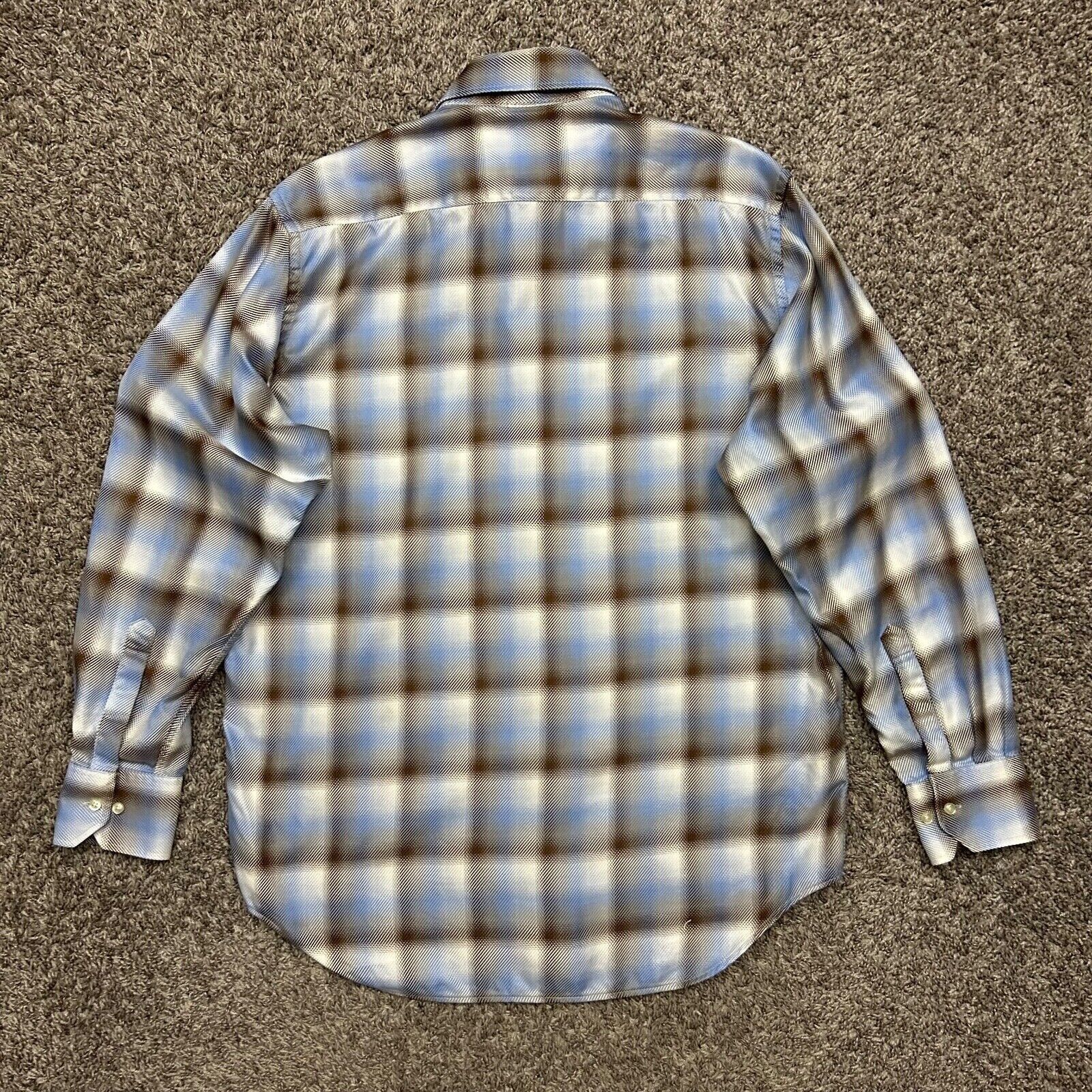 Vintage Funky Abstract Pattern Shirt Long Sleeve Button Up Italy Size US L / EU 52-54 / 3 - 7 Thumbnail