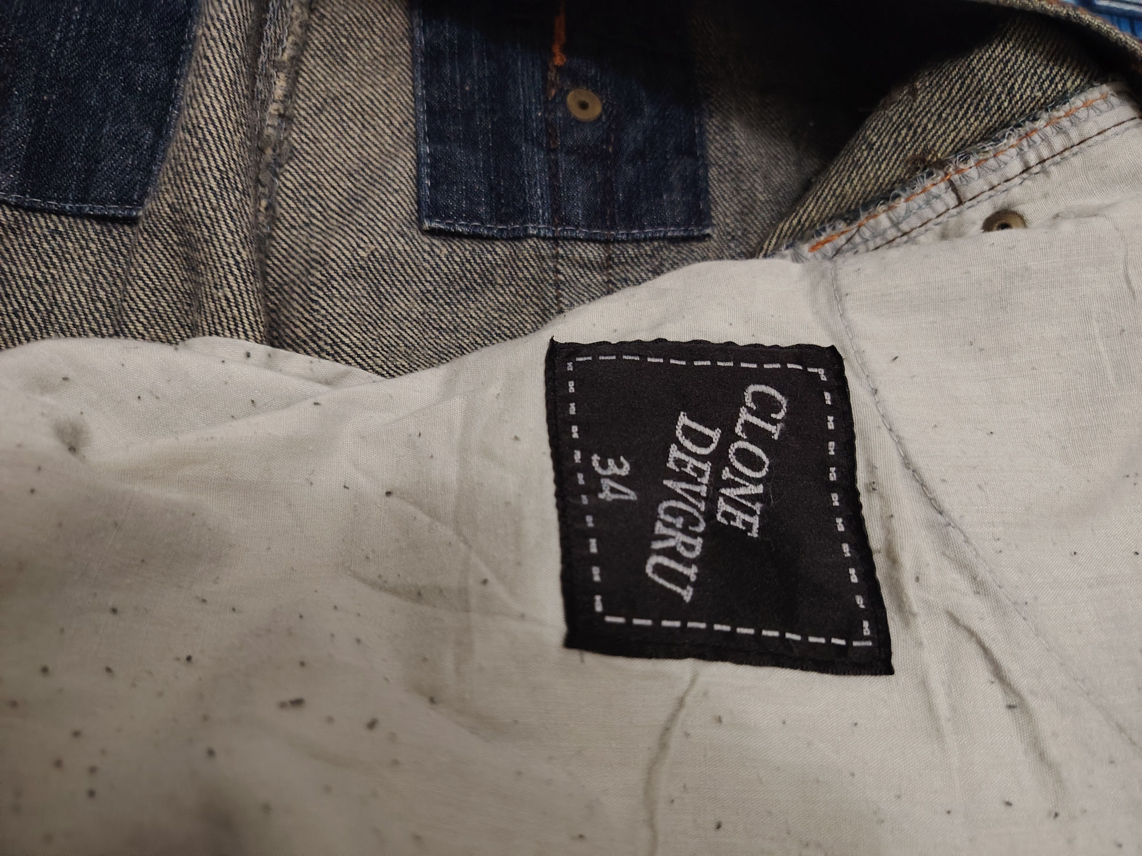 The GV Gallery Japanese Clone Devgru Flared Jeans Size US 33 - 11 Thumbnail