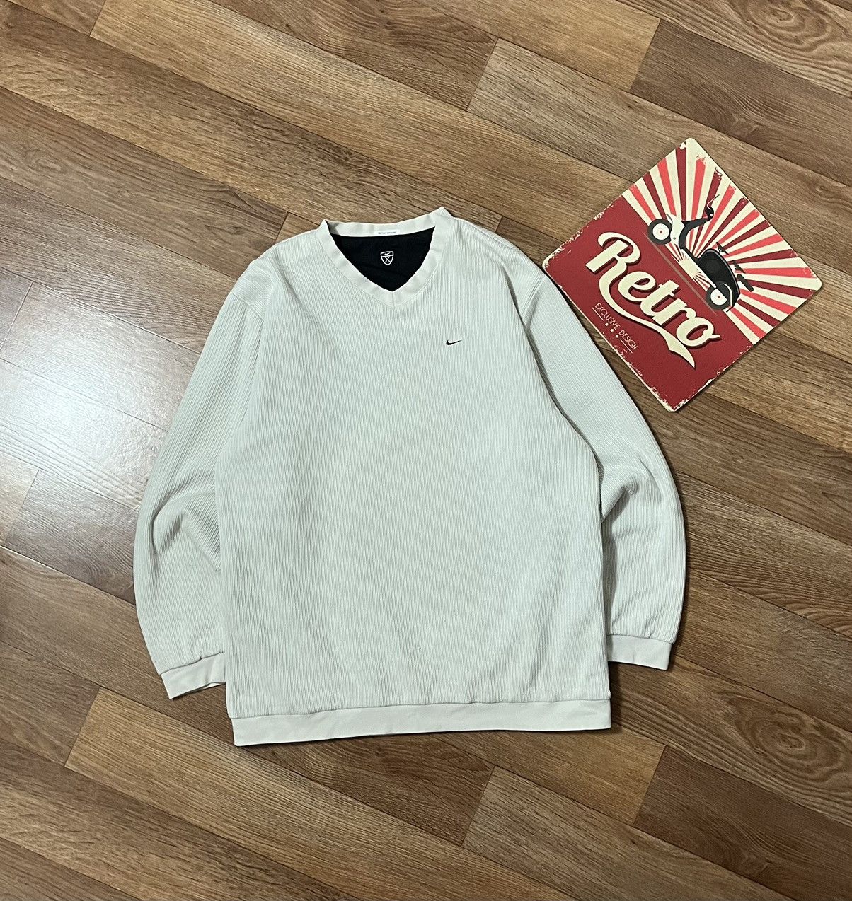 Nike Vintage Nike Golf Reversible Sweatshirt Size US L / EU 52-54 / 3 - 2 Thumbnail
