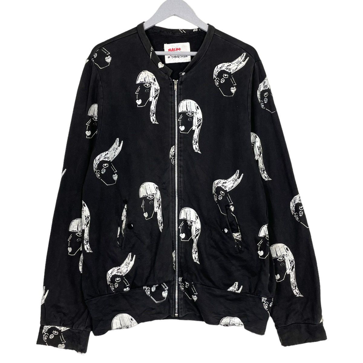 Designer × Hysteric Glamour × Japanese Brand 💥MALKO MALKA JAPAN HARAJUKU GANG SWEATER Size US L / EU 52-54 / 3 - 1 Thumbnail