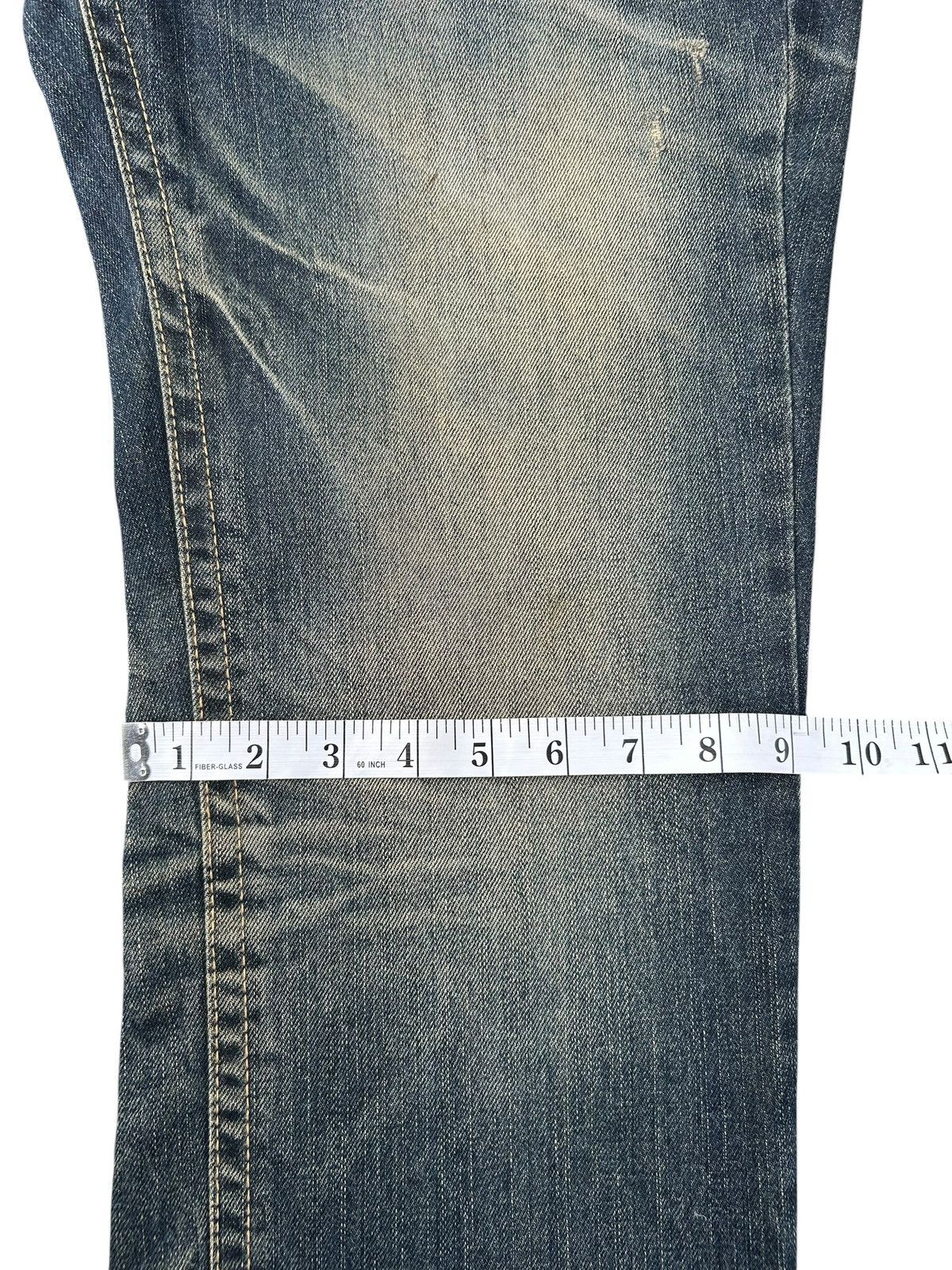 Kapital YOSHITOMO NARA LOLITA Exotic Vintage Rusty Faded Denim Jeans Size US 34 / EU 50 - 17 Thumbnail