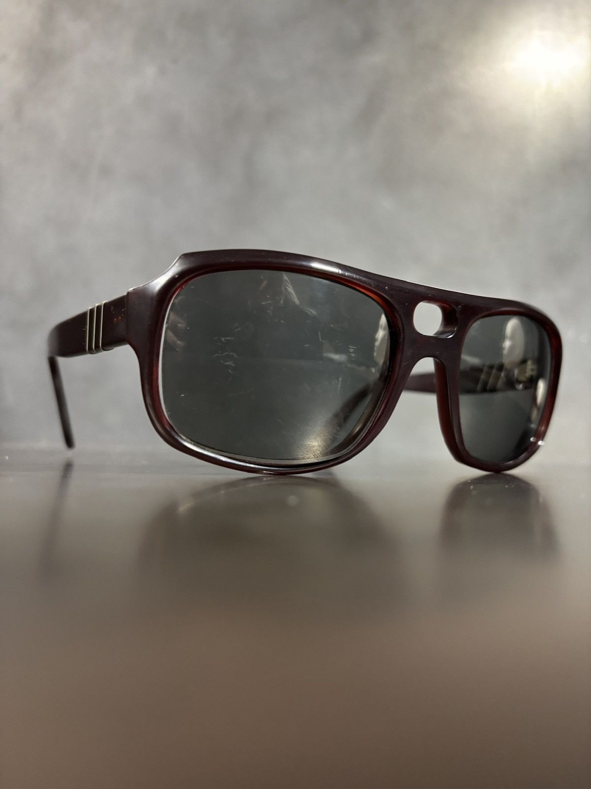 Zephyr 1980s Asdor by Persol Sunglasses Vintage Persol Ratti Pilot Size ONE SIZE - 1 Thumbnail
