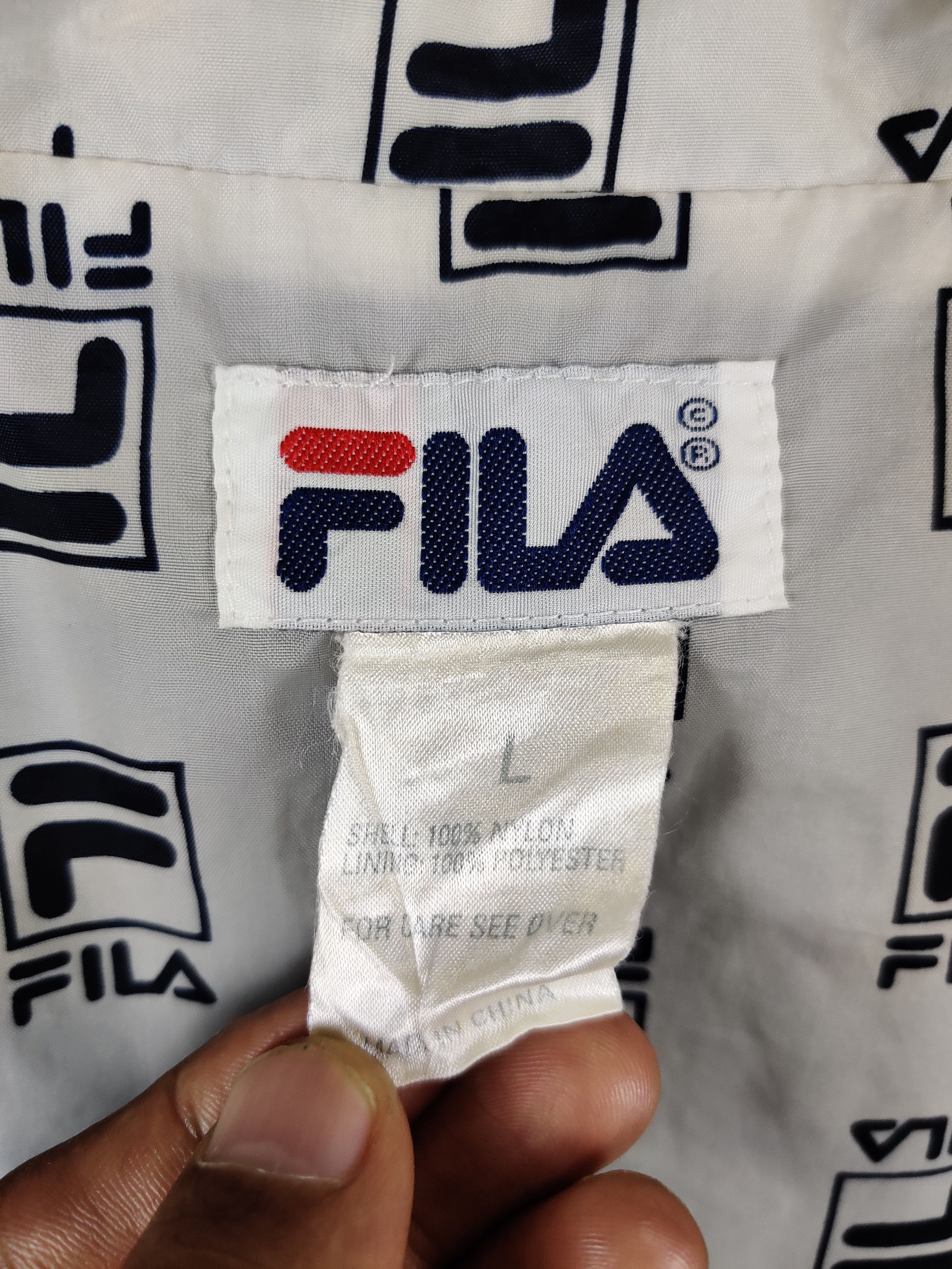 Fila Vintage Fila Reversible Fullprint Jacket Size US L / EU 52-54 / 3 - 9 Thumbnail