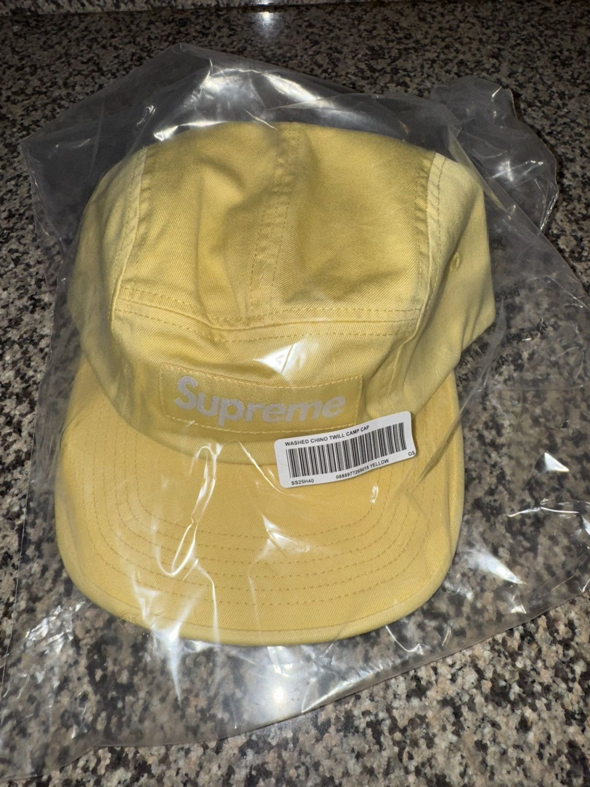Supreme Washed Chino Twill Camp Cap Size ONE SIZE - 2 Thumbnail