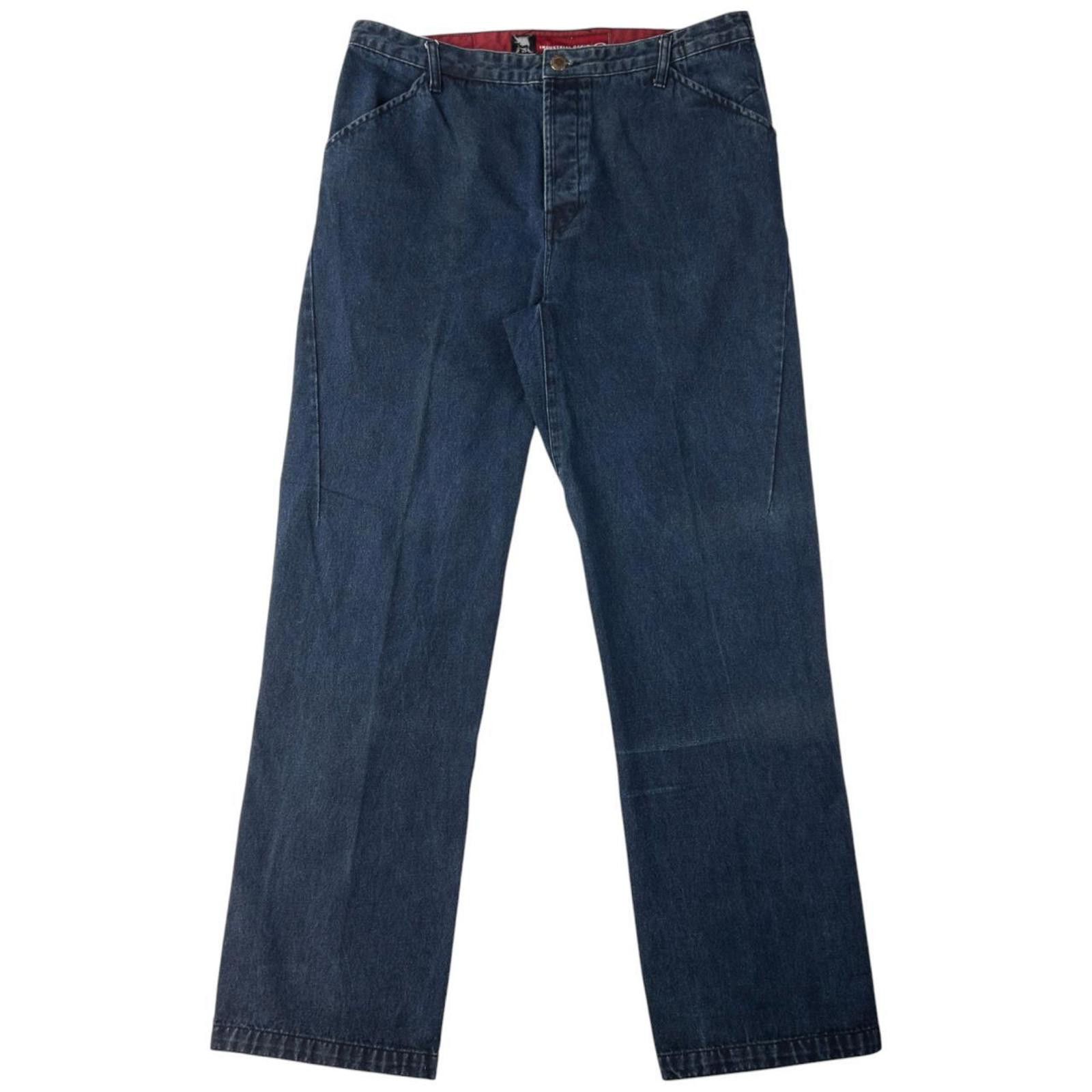 Oakley Vintage Oakley Industrial Denim Jeans Size W37 Size US 37 - 3 Thumbnail