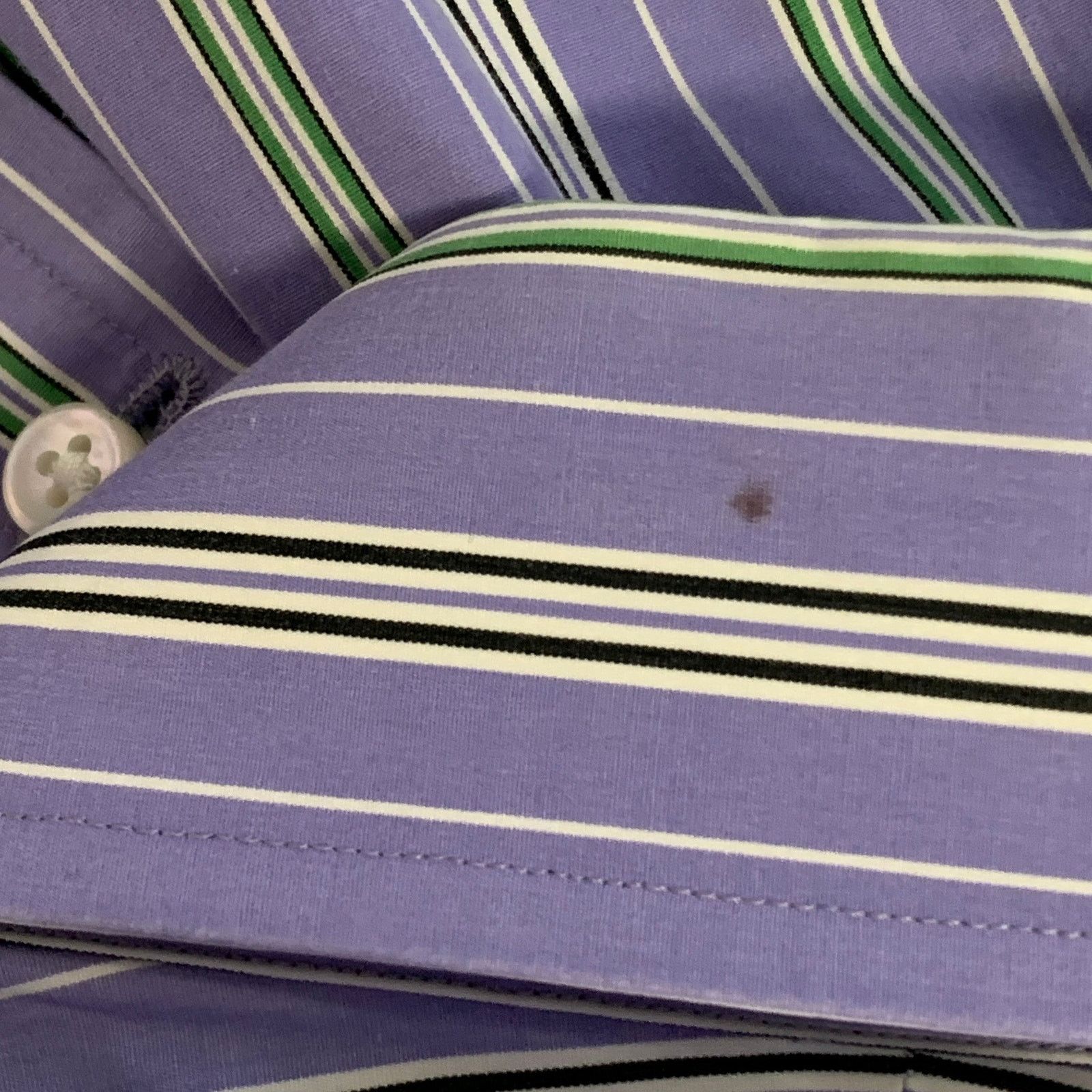 Ralph Lauren RALPH LAUREN Size XL Lilac Stripe Cotton Tailored Fit Shirt Size US XL / EU 56 / 4 - 8 Thumbnail
