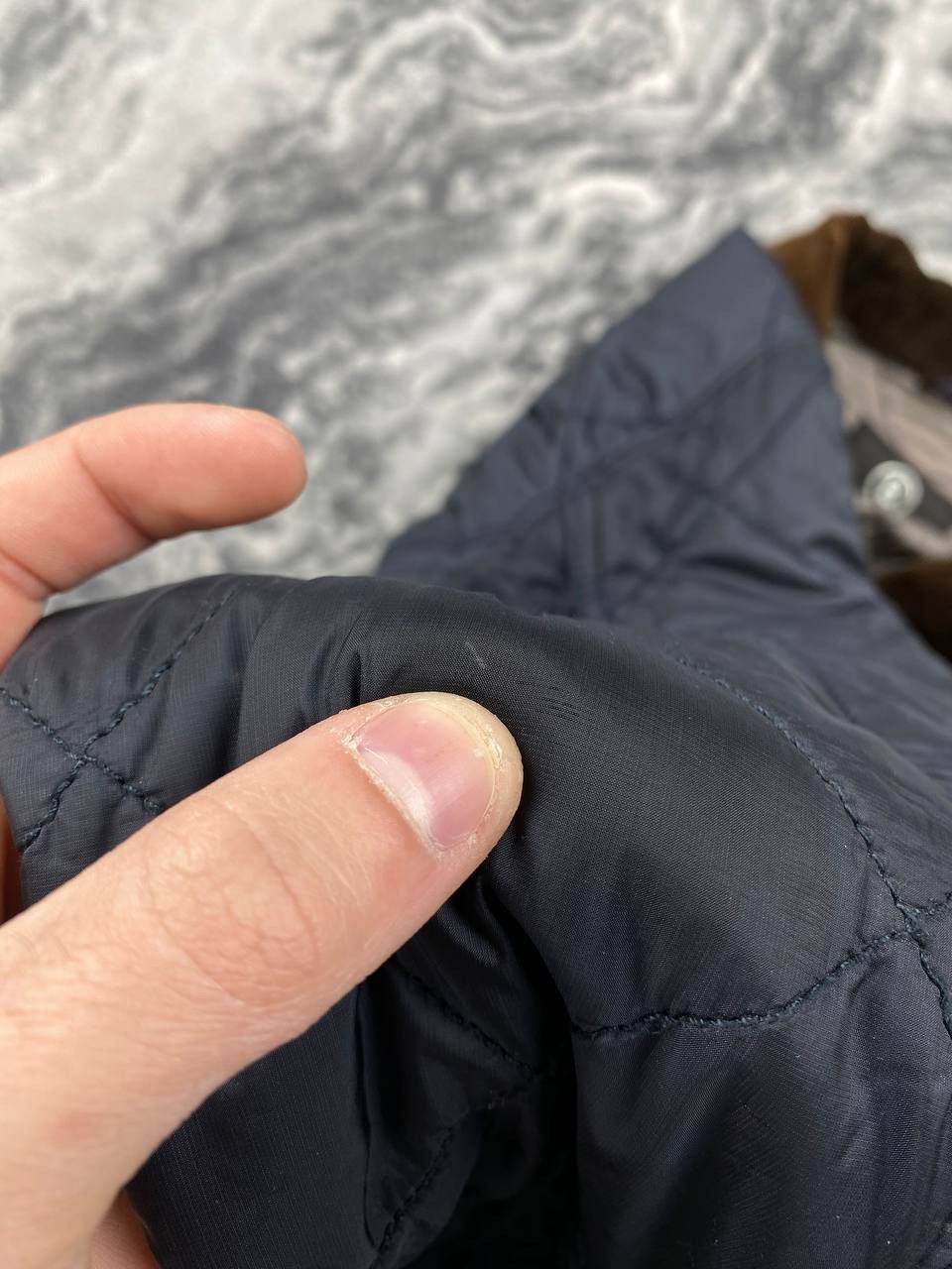 Bogner Bogner Quilted Down Jacket Corduroy Collar Size US L / EU 52-54 / 3 - 9 Thumbnail