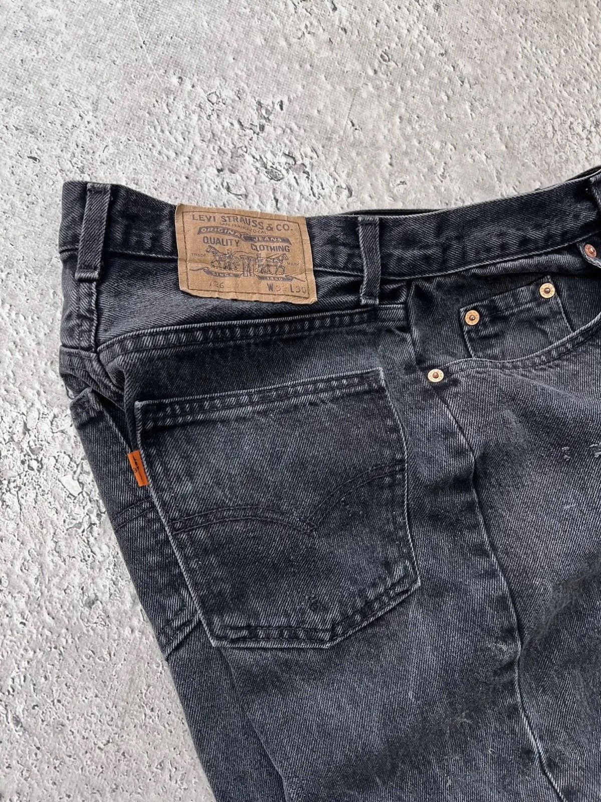 Levi's Rare retro orange tab Levi’s 90s jeans pans Size US 31 - 10 Thumbnail