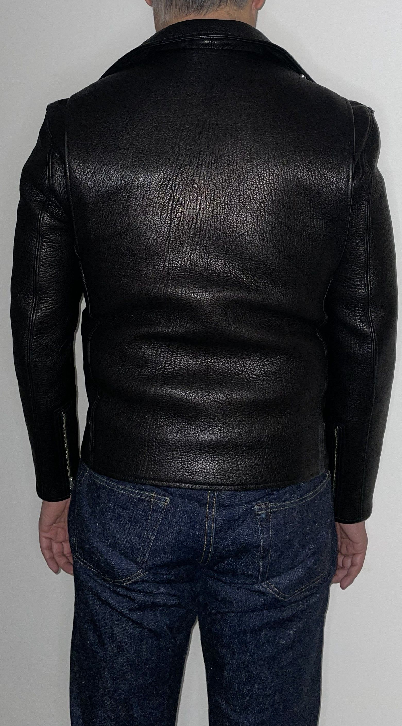 Fine Creek Fine Creek Leon Deer Leather Motorcycle Jacket - 42 Size US L / EU 52-54 / 3 - 5 Thumbnail