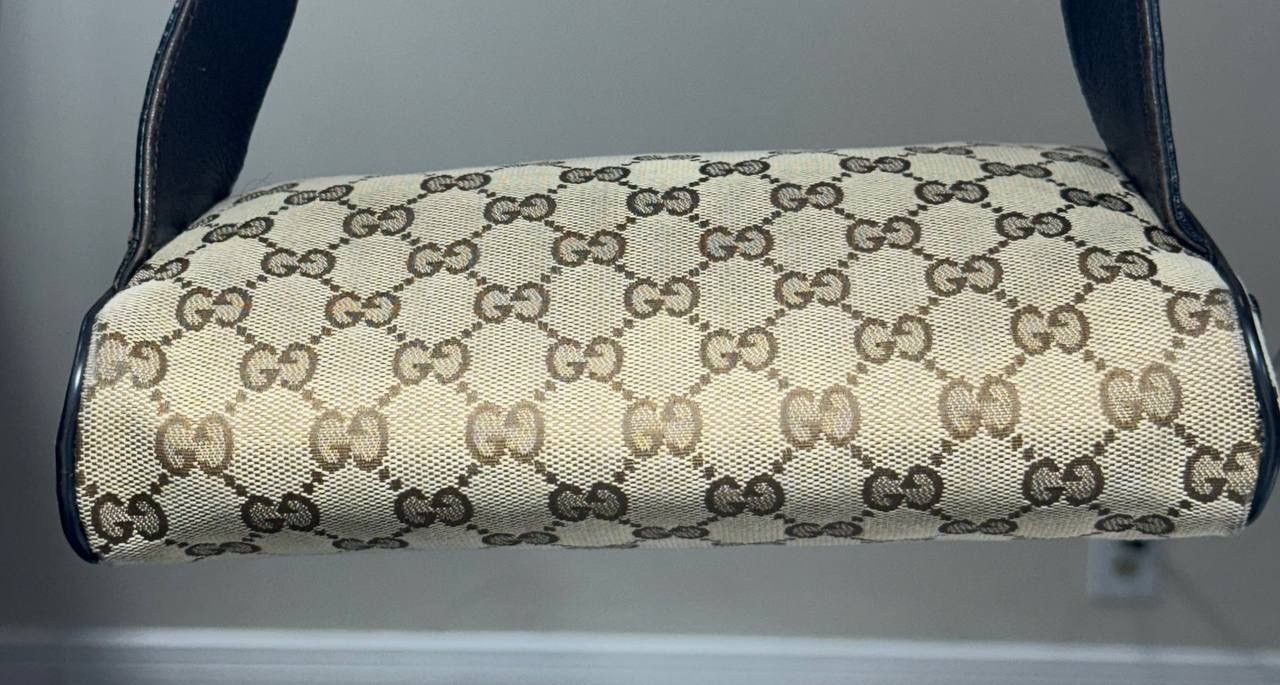 Gucci Gucci Belt Bag Fanny Pack GG Waist Brown Beige Canvas Clutch Size ONE SIZE - 12 Thumbnail