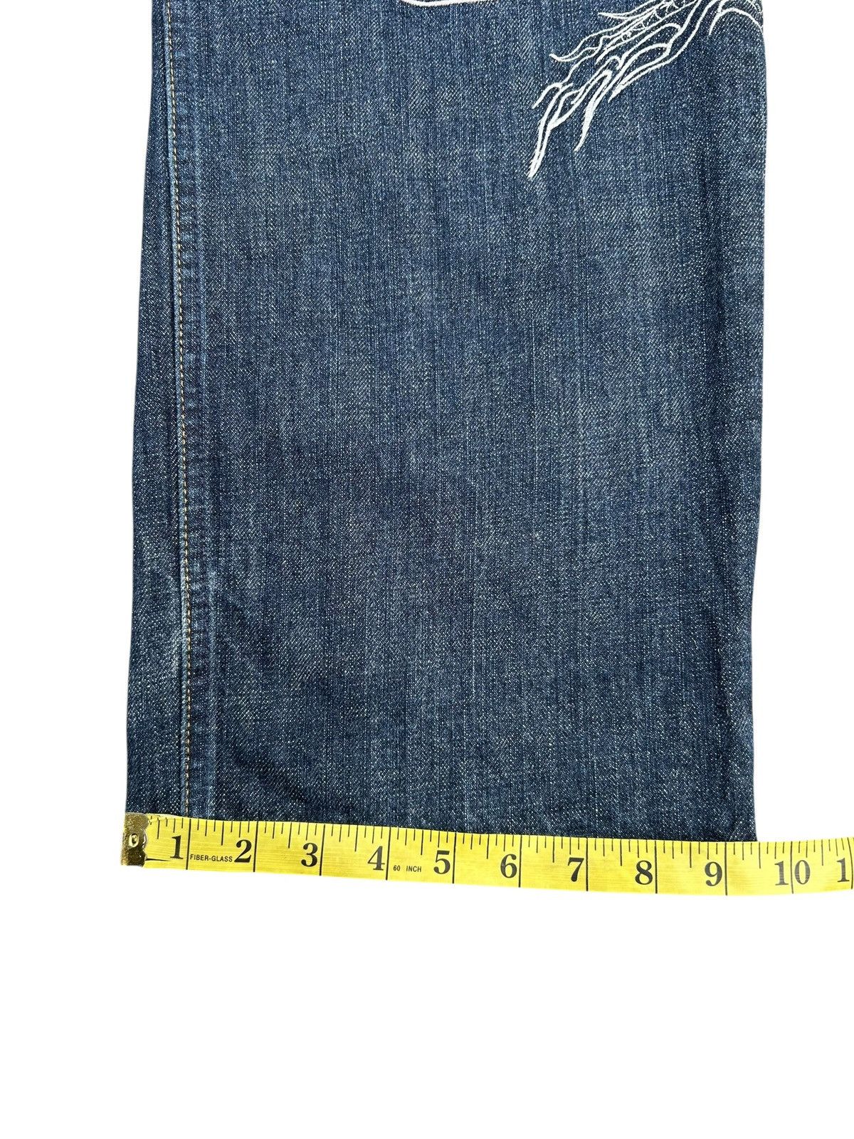 Kapital KARAKURI TAMASHII DRAGON Embroidered Japanese Vintage Denim Size US 34 / EU 50 - 22 Thumbnail