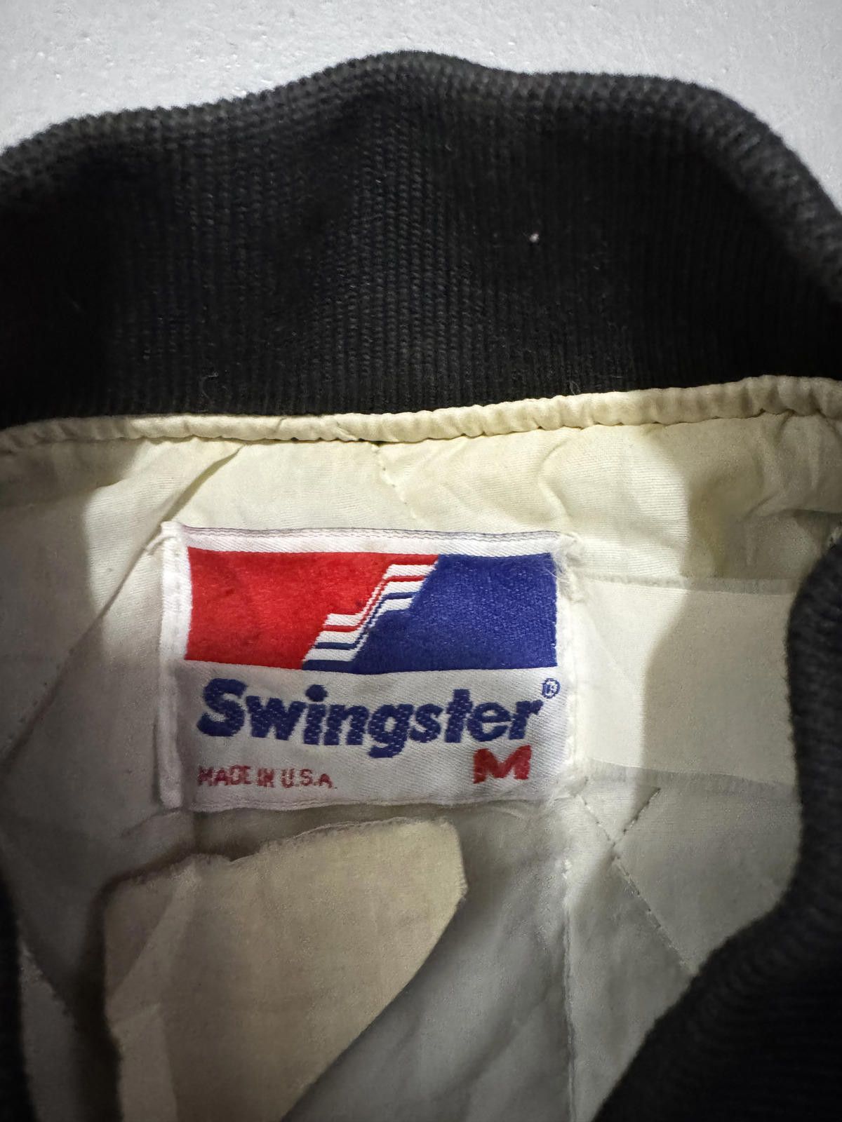 Swingster Vintage Swingster Black Bomber Jacket Size US M / EU 48-50 / 2 - 4 Thumbnail