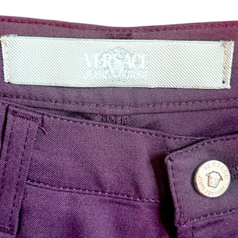 Versace Jeans Couture Versace Purple Pants | Size 31W Size 31" - 3 Thumbnail