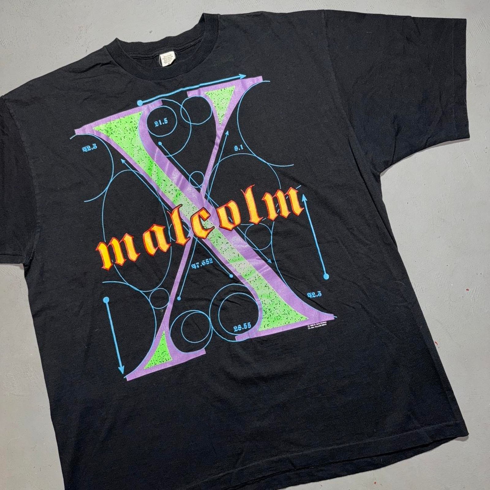 Other 1992 malcolm x grail graphic Size US XL / EU 56 / 4 - 2 Thumbnail
