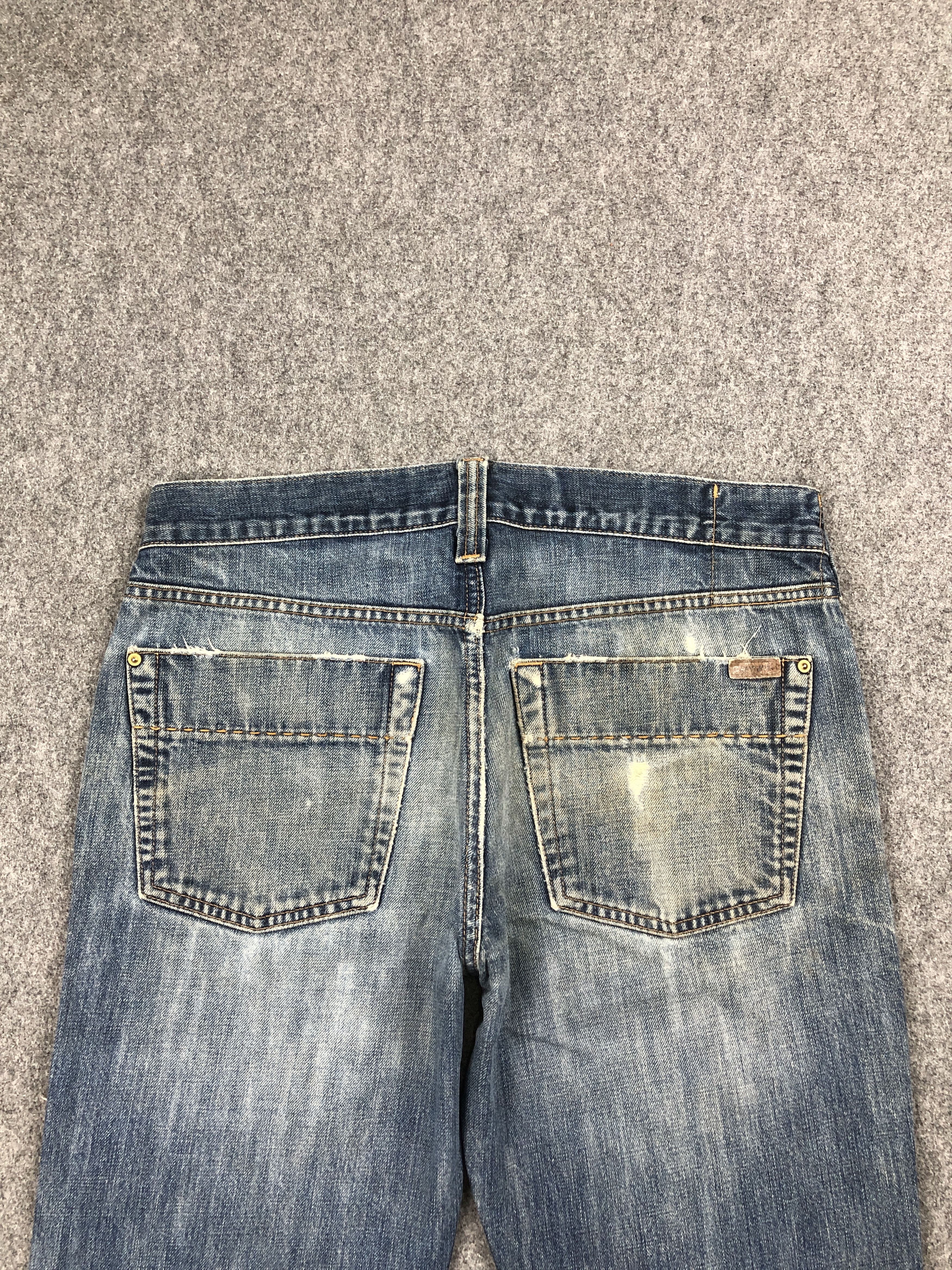 Carhartt Vintage Distressed Carhartt Flared Bootcut Jeans DP2545 Size US 31 - 4 Thumbnail