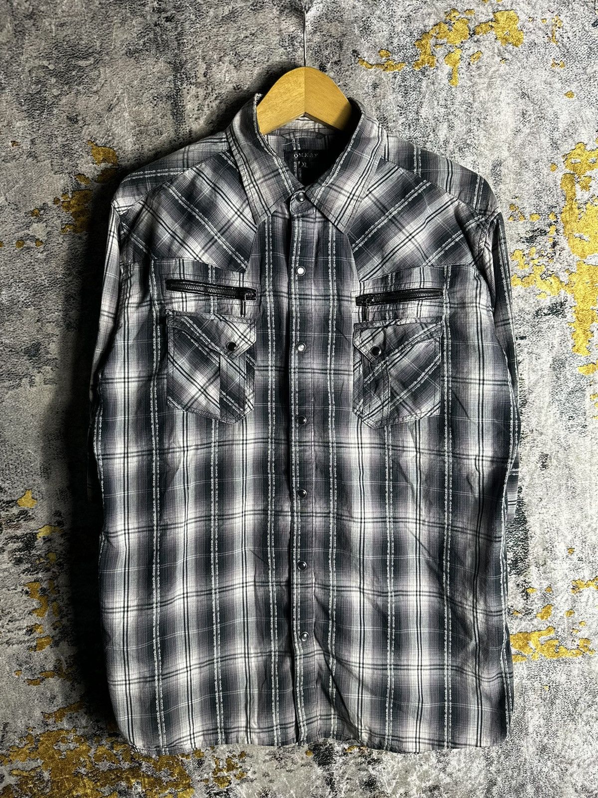 GOTHIC WESTERN JUNYA WATANABE CDG STYLE BUTTON SHIRT