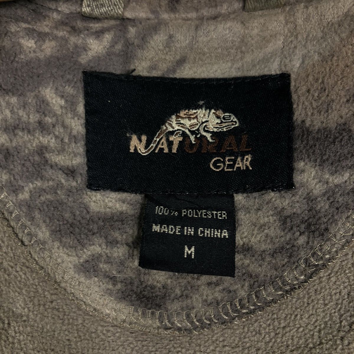 Japanese Brand 📌Vintage Zippet Fleece Jacket National Gear Hunting Design Size US M / EU 48-50 / 2 - 22 Thumbnail