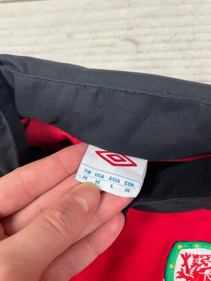 Umbro Umbro Wales 2012 2013 Training Track Jacket Football Soccer Size US M / EU 48-50 / 2 - 8 Thumbnail