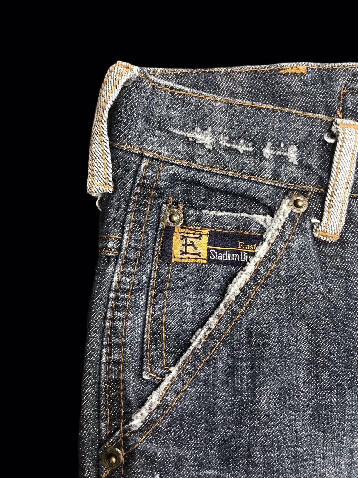Other East Pole Tactical Military Zipper Ankle 7 Pockets Denim F66 Size US 28 / EU 44 - 8 Thumbnail
