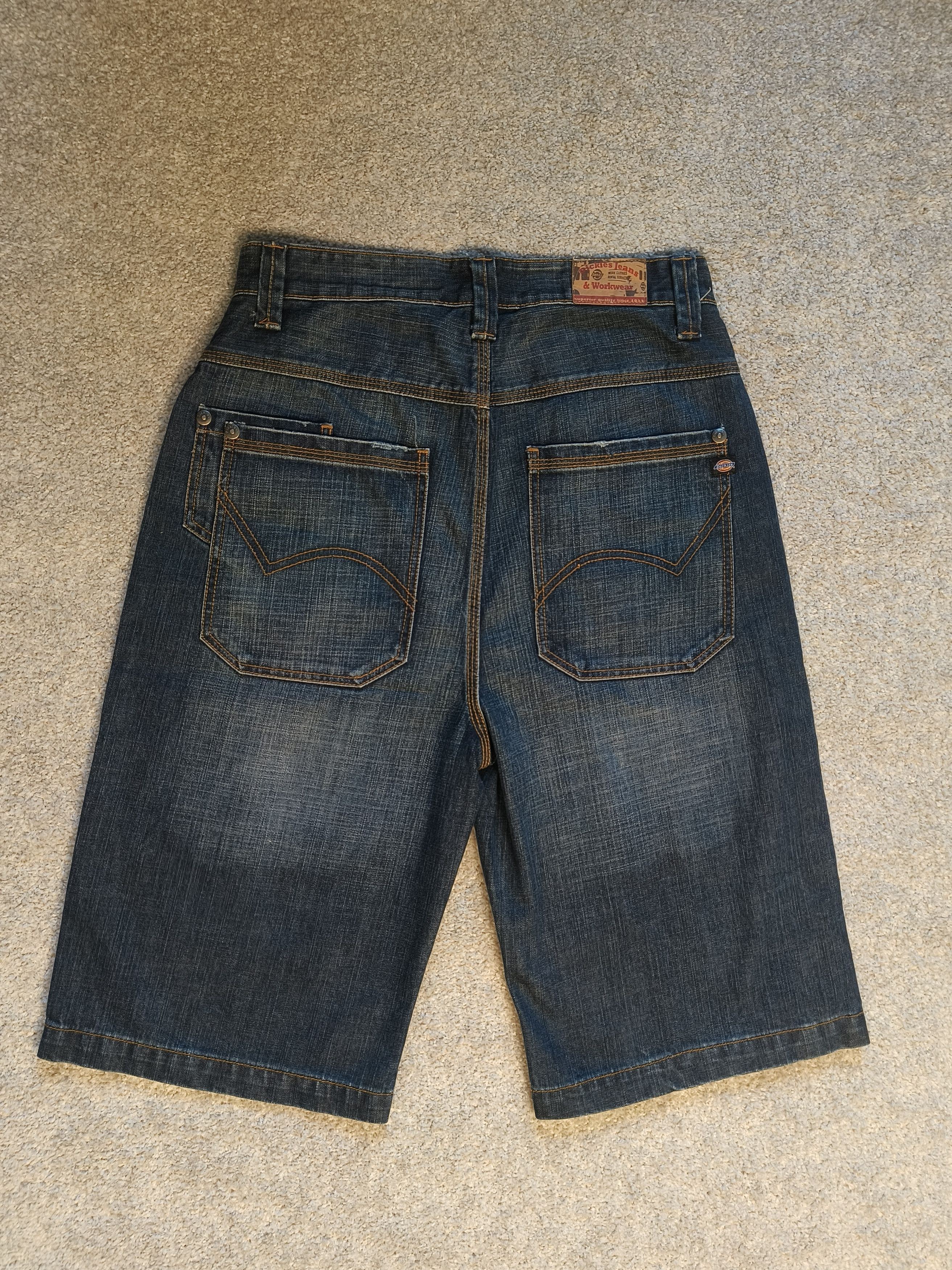 Dickies × Vintage Dickies Denim Classic Workwear Style Blue Jean Shorts Size US 32 / EU 48 - 2 Thumbnail