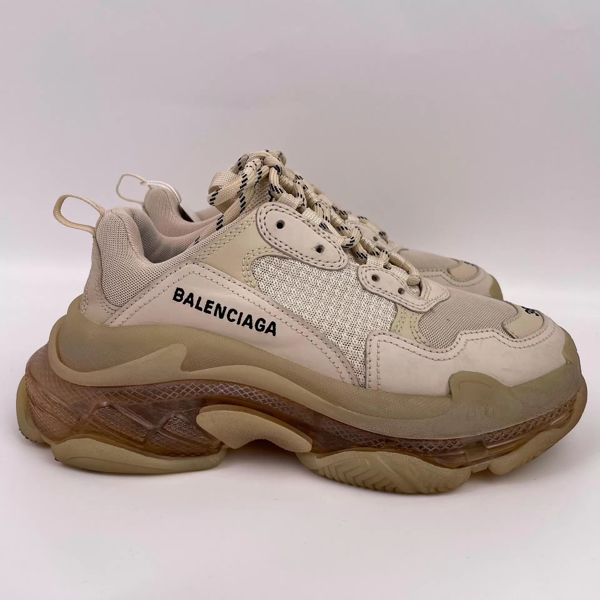 Balenciaga Balenciaga Gray Sneaker 38 260508WQQ9Y01 Size US 8 / IT 38 - 2 Thumbnail