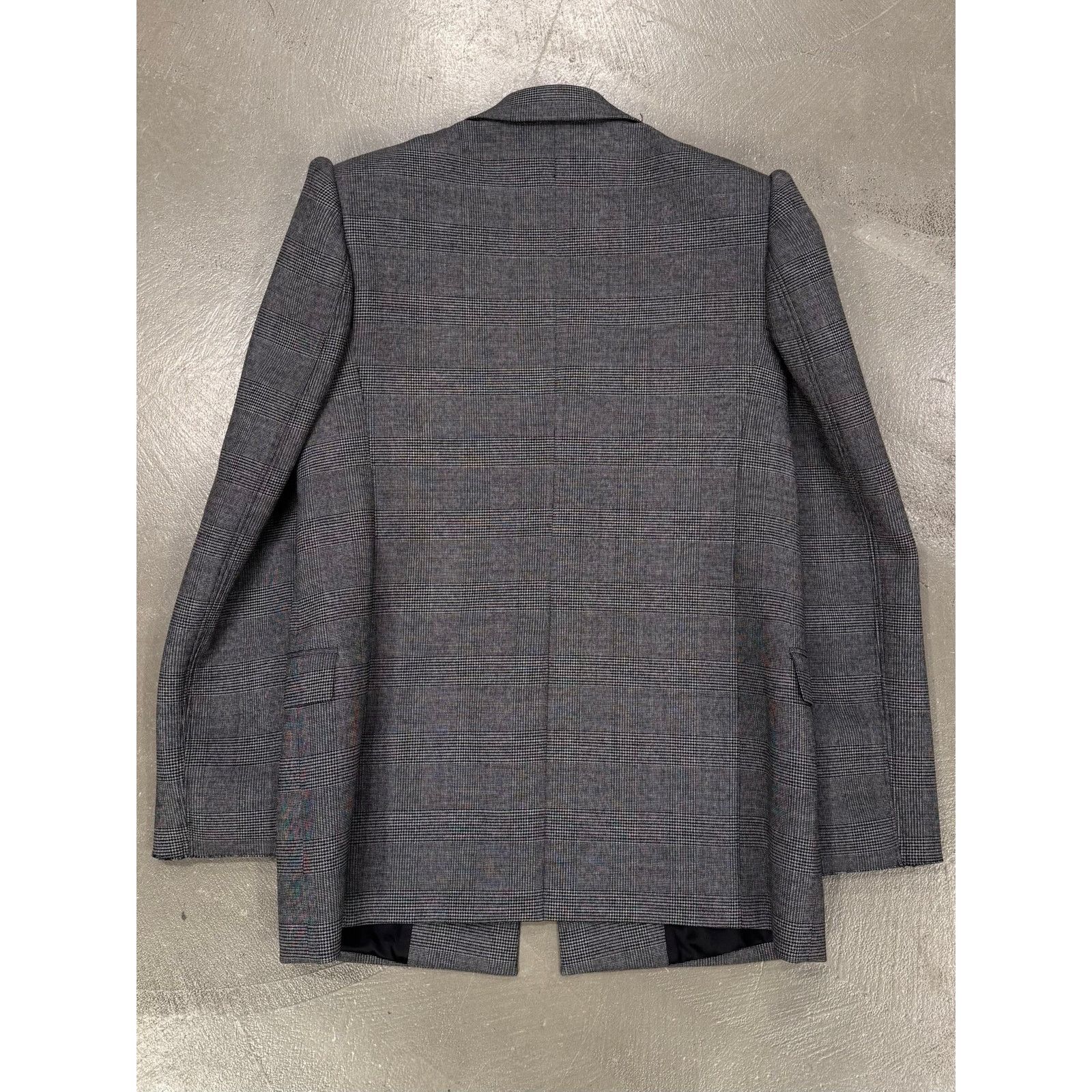 Balenciaga A/W2019 Balenciaga runway suspended shoulder blazer jacket Size L / US 10 / IT 46 - 5 Thumbnail