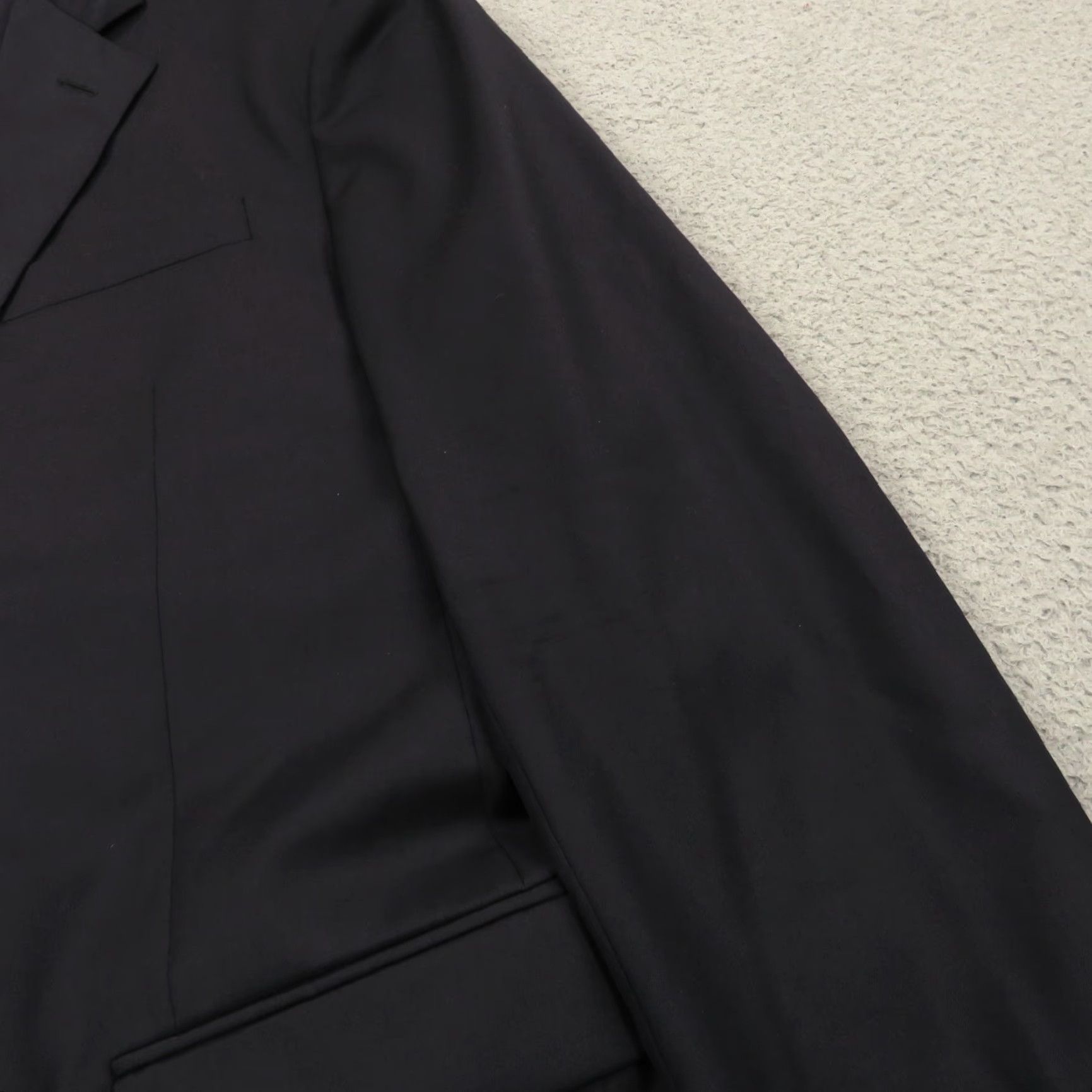 Brooks Brothers Brooks Brothers 1818 Blazer Jacket Madison Navy Blue Estrato Made in USA Blazer Long Single-Breasted Notch Wool 46 Regular Men's XS-XL? Size 46R - 5 Thumbnail