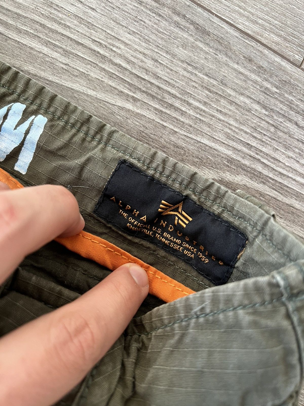 Alpha Industries Alpha Industries Stream Cargo Military Flyer Crew Shorts Size US 33 - 18 Thumbnail