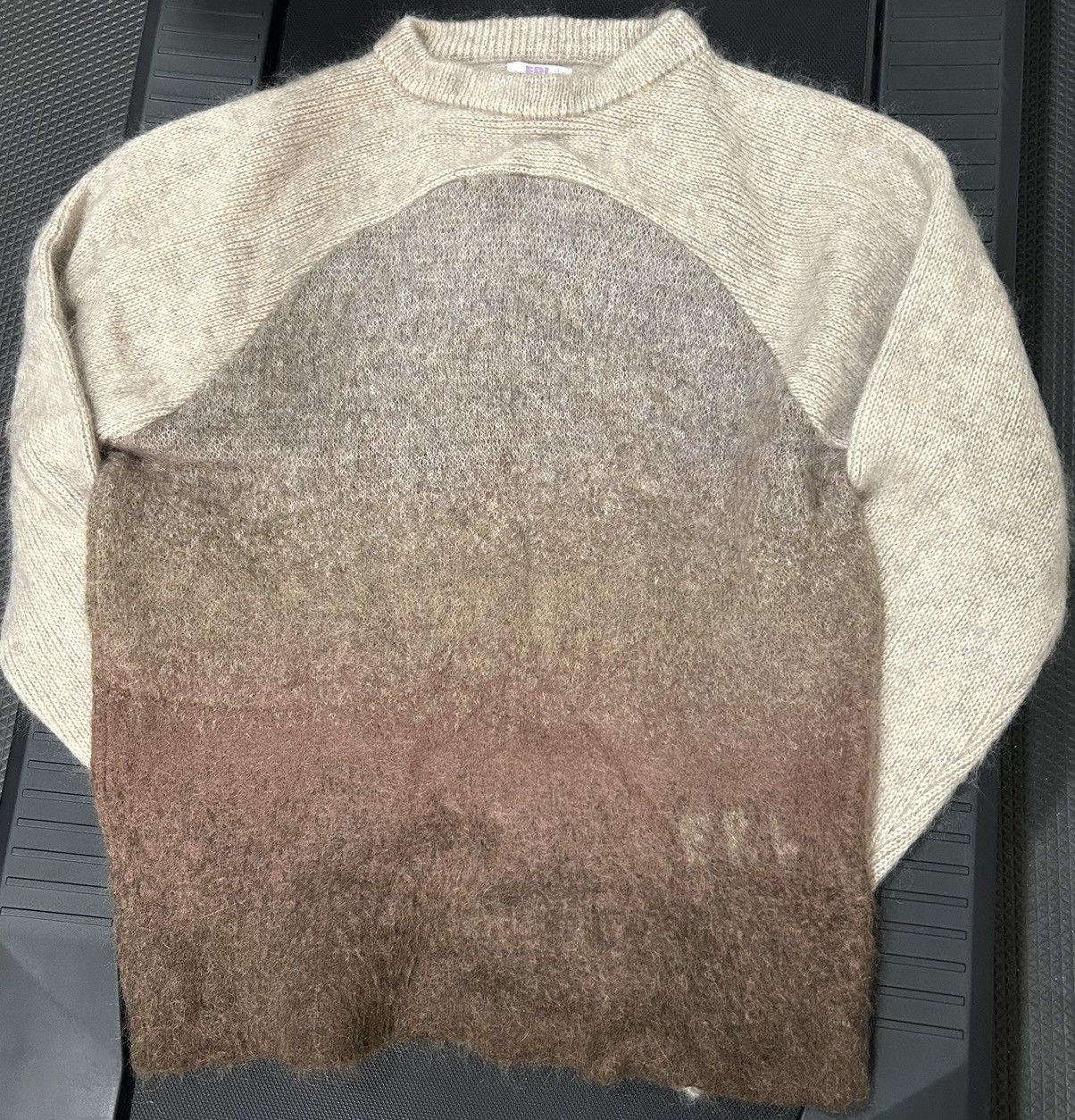 ERL ERL mohair wool blend gradient knit sweater italy preppy Size US XL / EU 56 / 4 - 1 Thumbnail