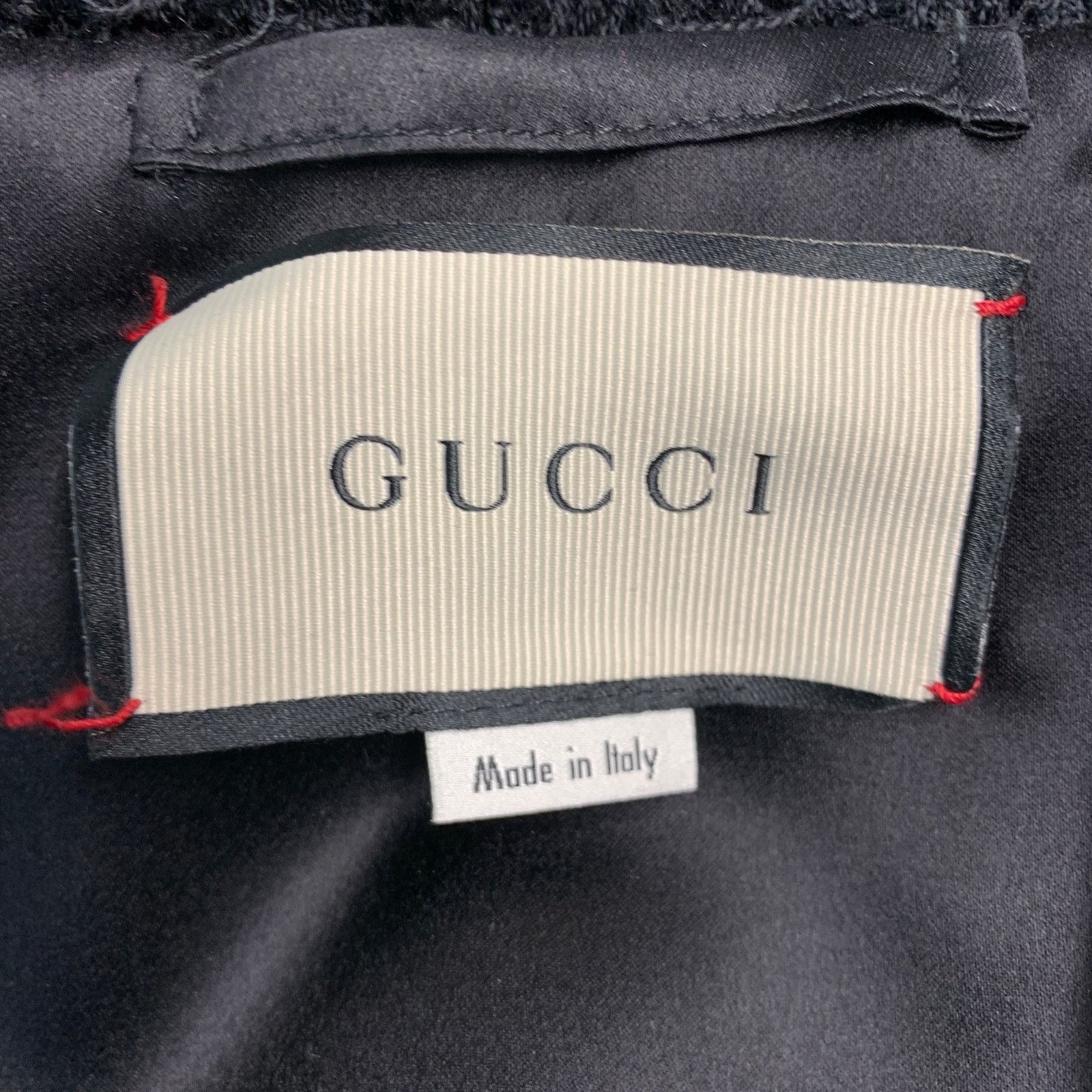 Gucci Size 4 Black Multi Color Polyamide Embellishment Jacket Size S / US 4 / IT 40 - 8 Thumbnail