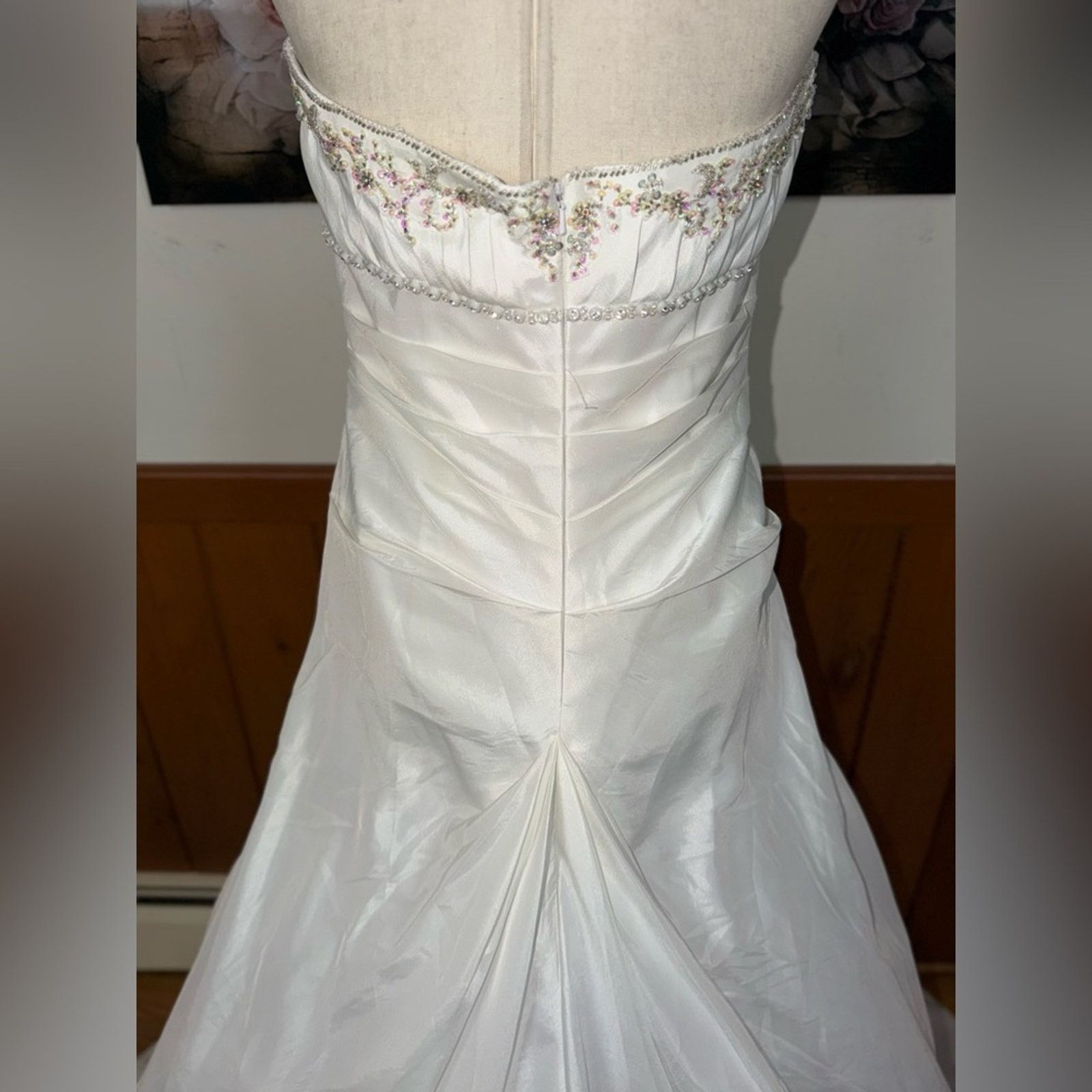 Other Beautiful New Vintage Y2K Cinderella Bridal Wedding Gown Size L / US 10 / IT 46 - 8 Thumbnail